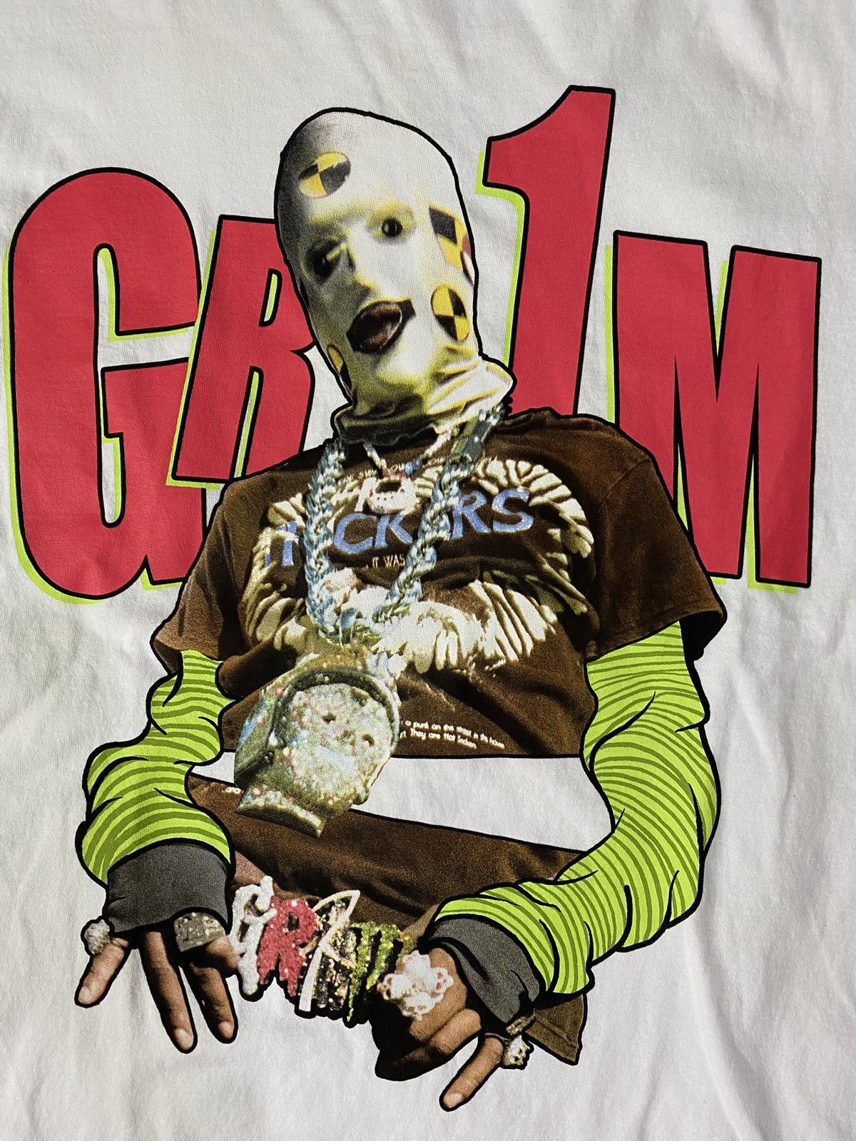 AWGE AWGE GRIM TEE. Size US XL / EU 56 / 4 - 3 Thumbnail