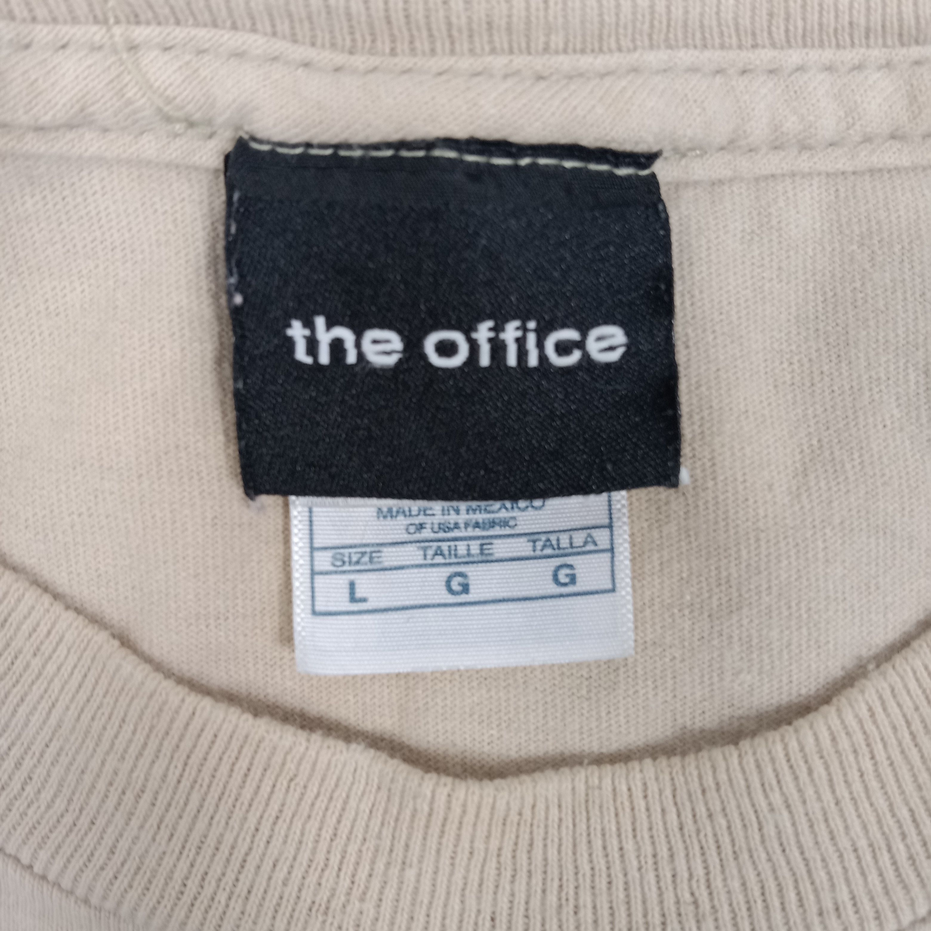 Vintage Dunder Mifflin American Company Staff Parody Tshirt Size US L / EU 52-54 / 3 - 5 Thumbnail