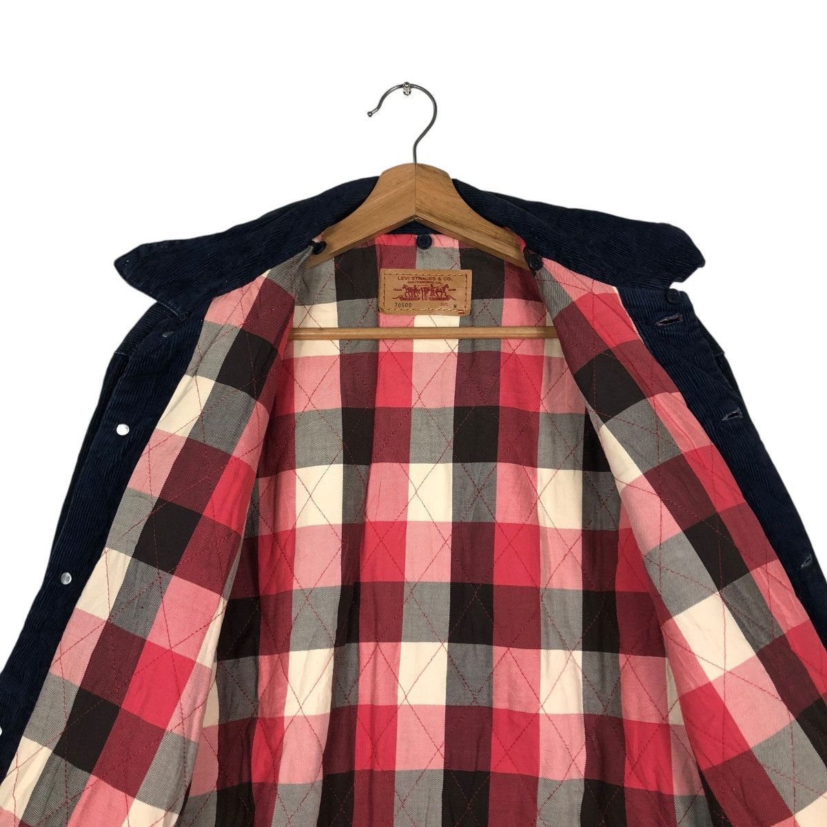 Levi's 🔥VINTAGE BIKER TRUCKER JACKET LEVI’S CORDUROY BLANKET Size US M / EU 48-50 / 2 - 16 Thumbnail