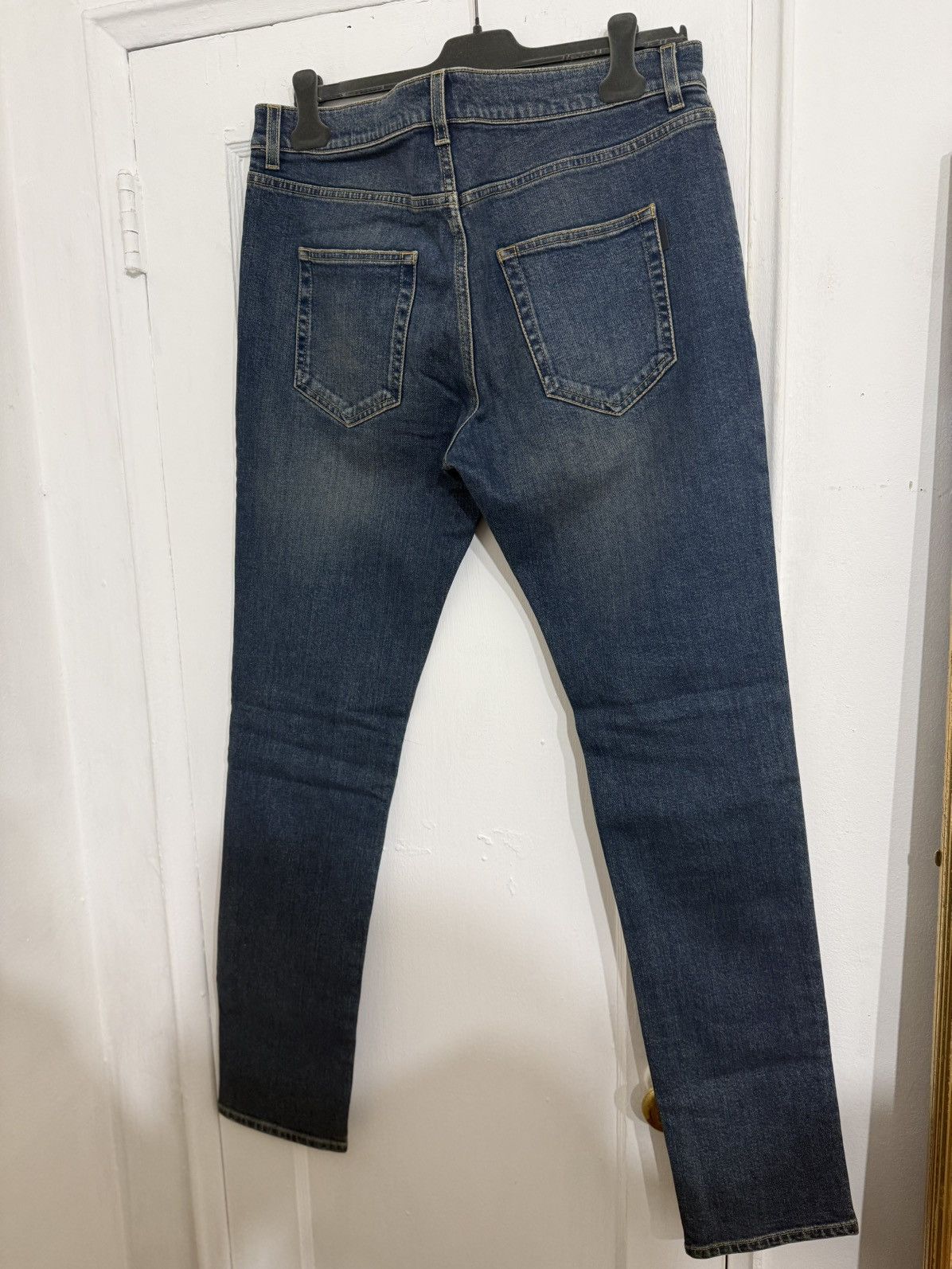 Saint Laurent Paris 2019 Knee Slash Denim Size US 31 - 5 Thumbnail