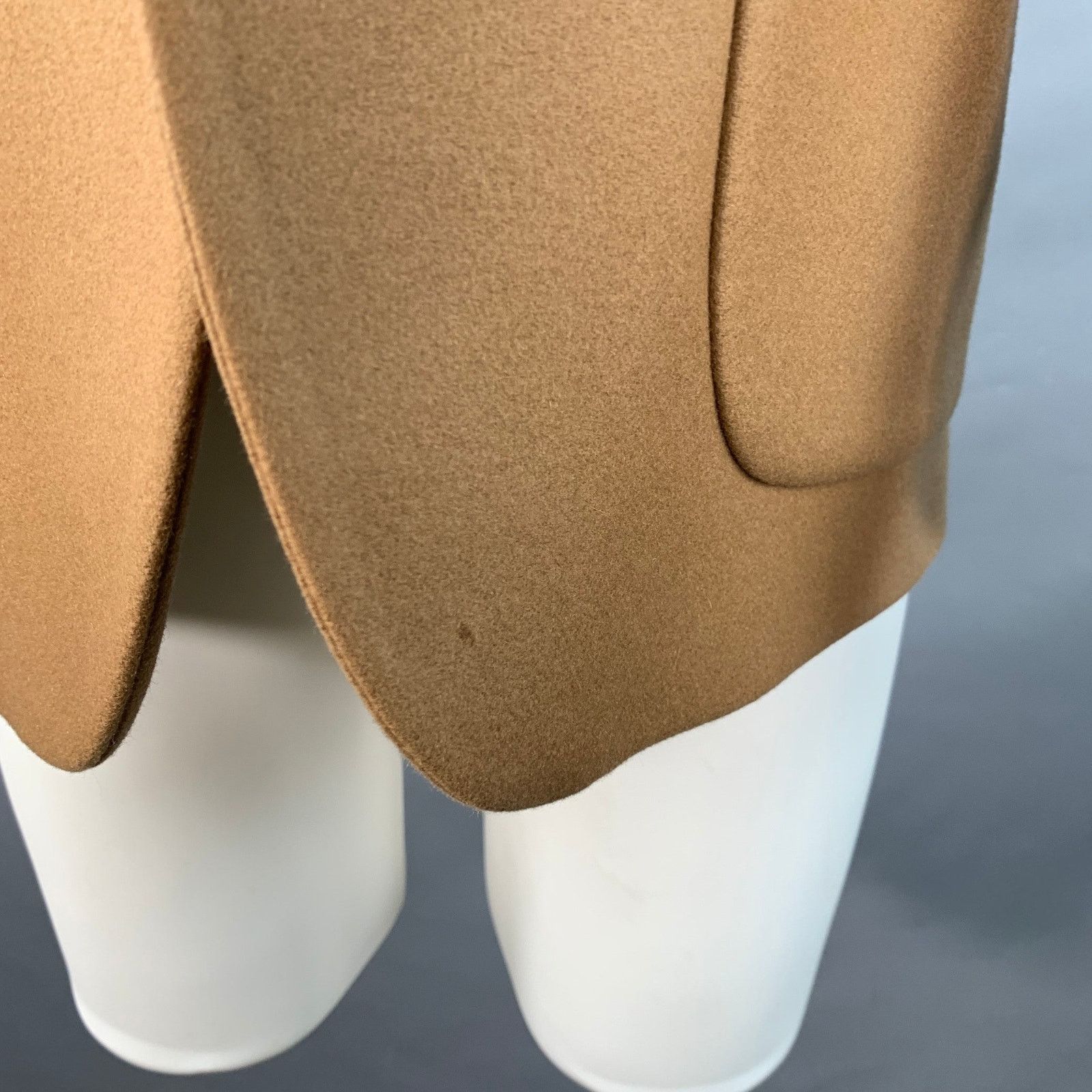 Lardini Size 40 Regular Tan Wool Notch Lapel Sport Coat Size 40R - 6 Thumbnail