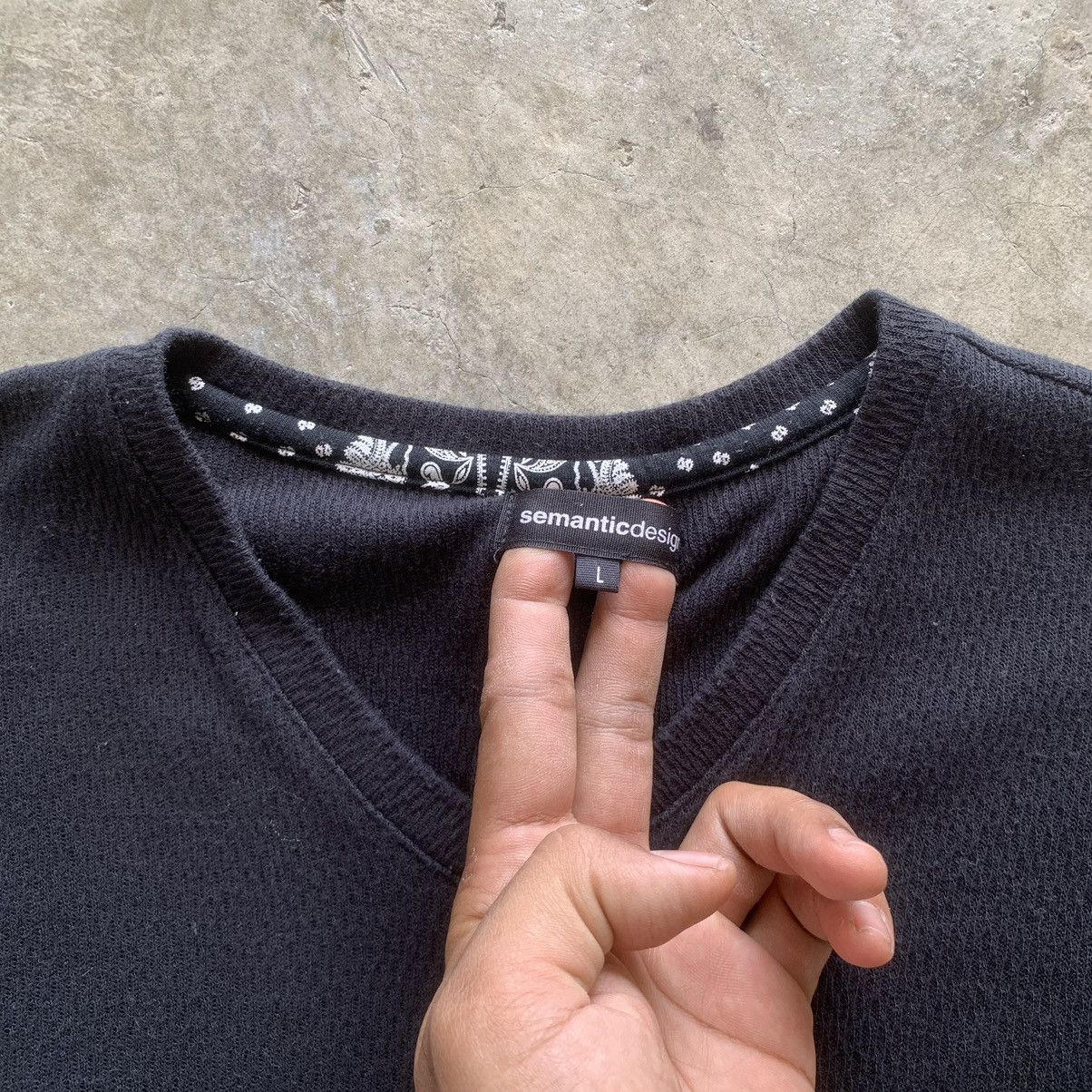semanticdesign Semanticdesign v collar parsley pocket tee Size US L / EU 52-54 / 3 - 4 Thumbnail