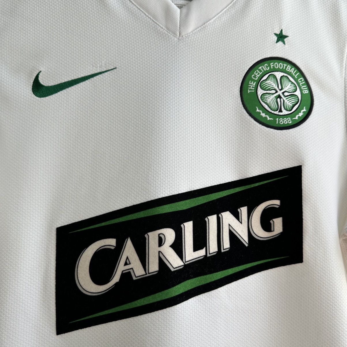 Nike Vintage Nike FC Celtic 2009/10 Away Soccer Jersey Blokecore Size US S / EU 44-46 / 1 - 4 Thumbnail