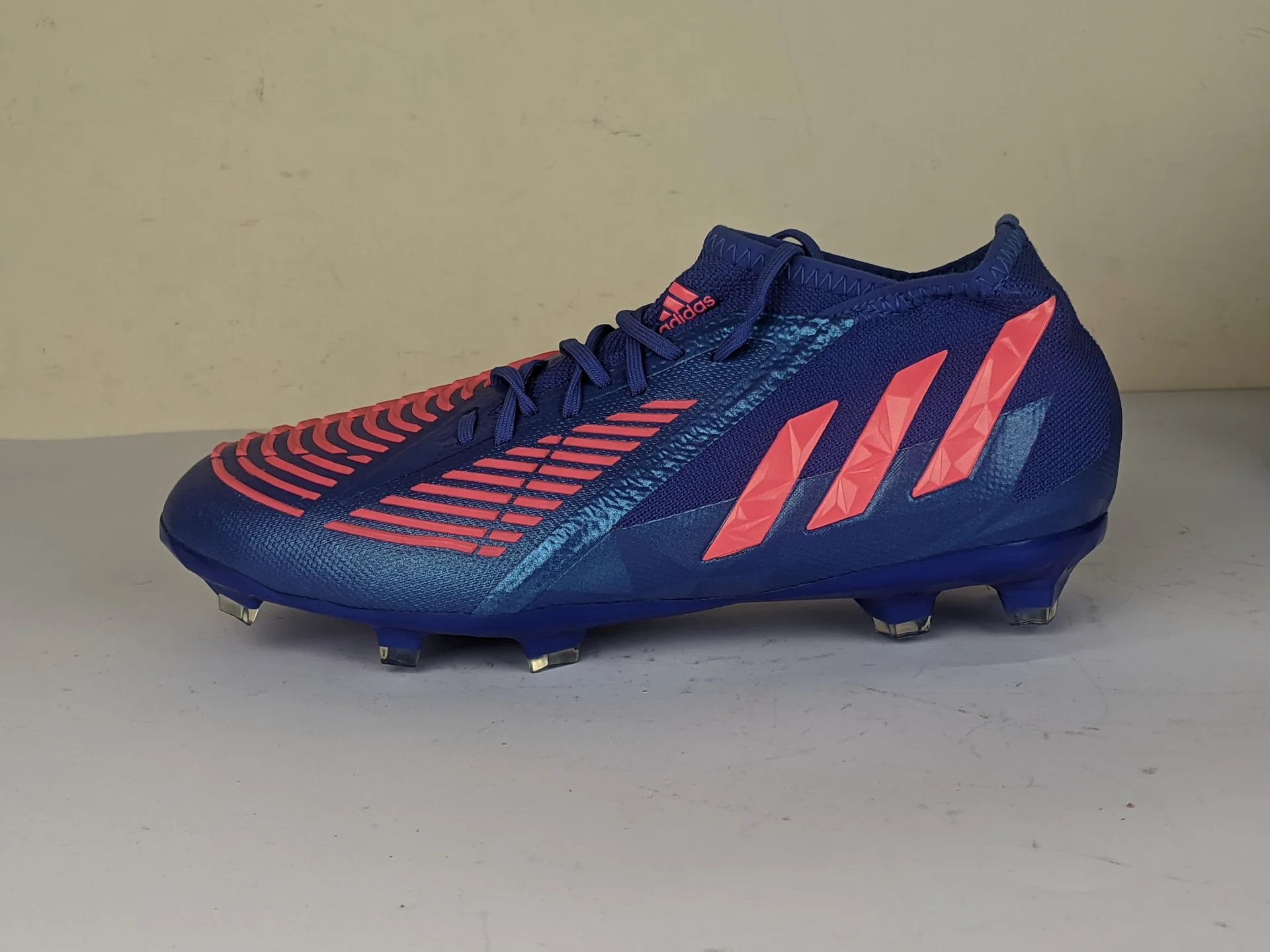 Nike adidas Predator Edge .1 FG Sapphire Edge - Blue Kid Size US 8.5 / EU 41-42 - 1 Thumbnail