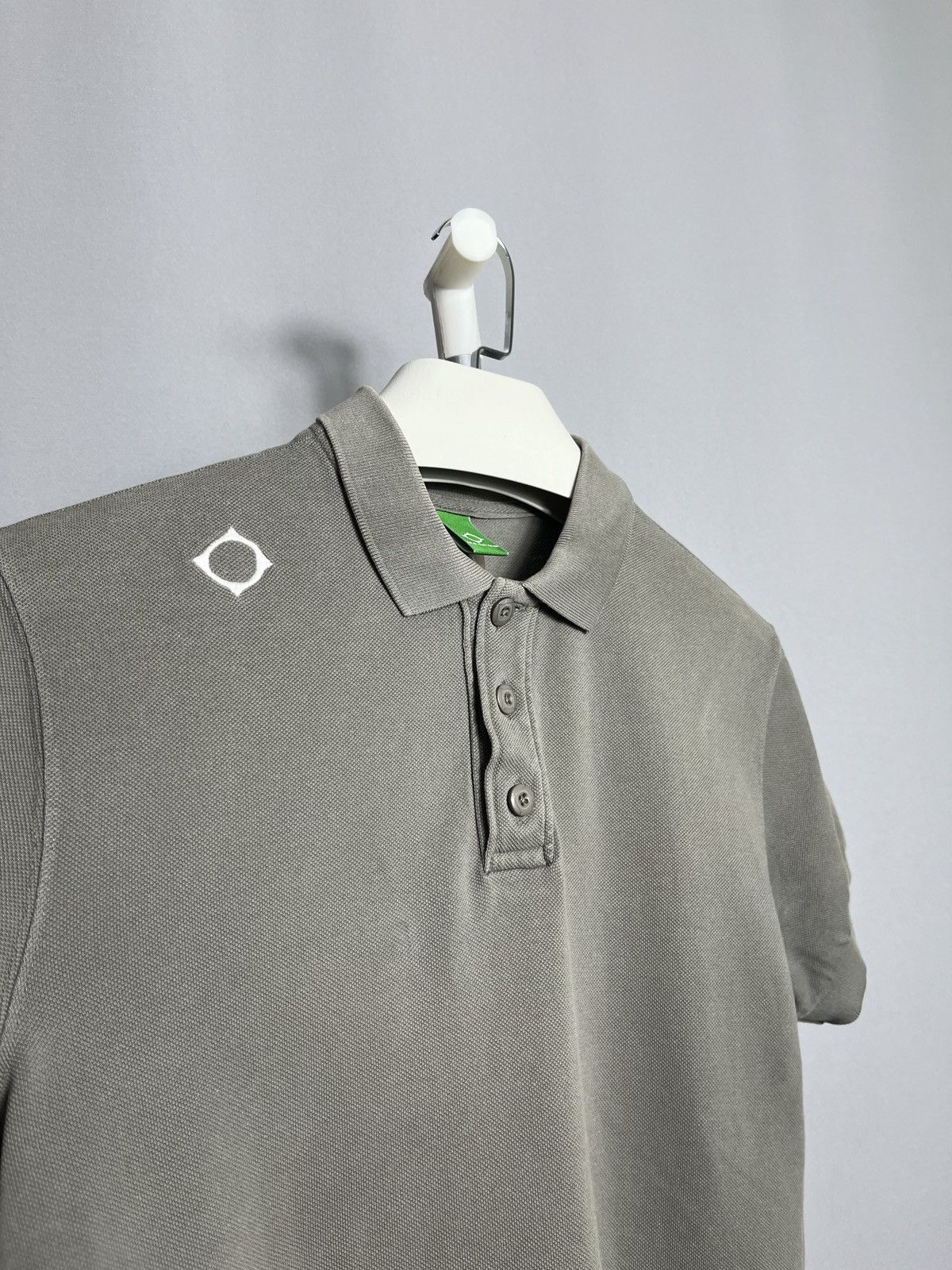 MA.STRUM Ma.Strum Short Sleeve Polo Shirt Grey Cotton Men’s Casual Size US S / EU 44-46 / 1 - 4 Thumbnail