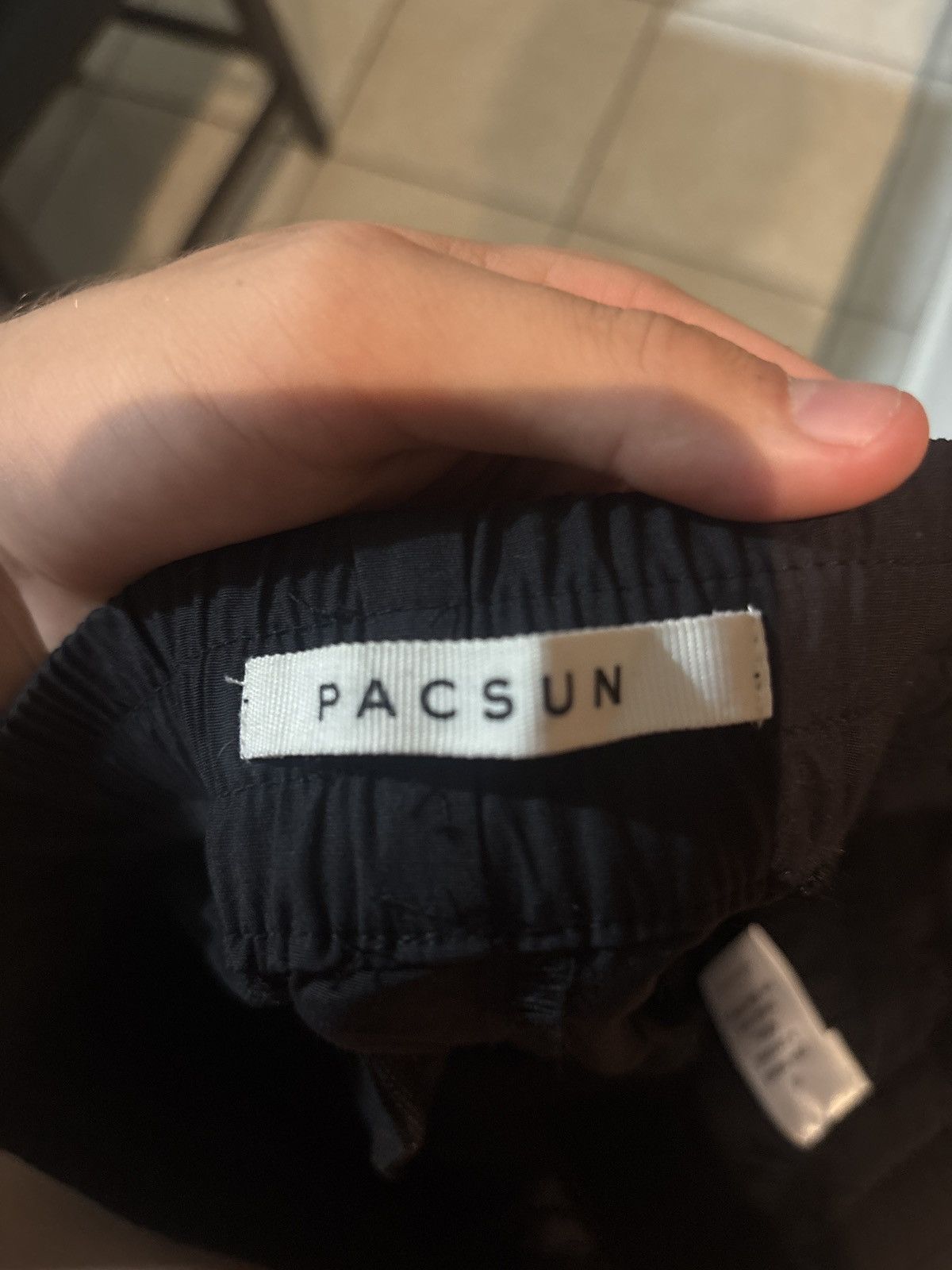 Pacsun cargo black Size US 35 - 5 Thumbnail