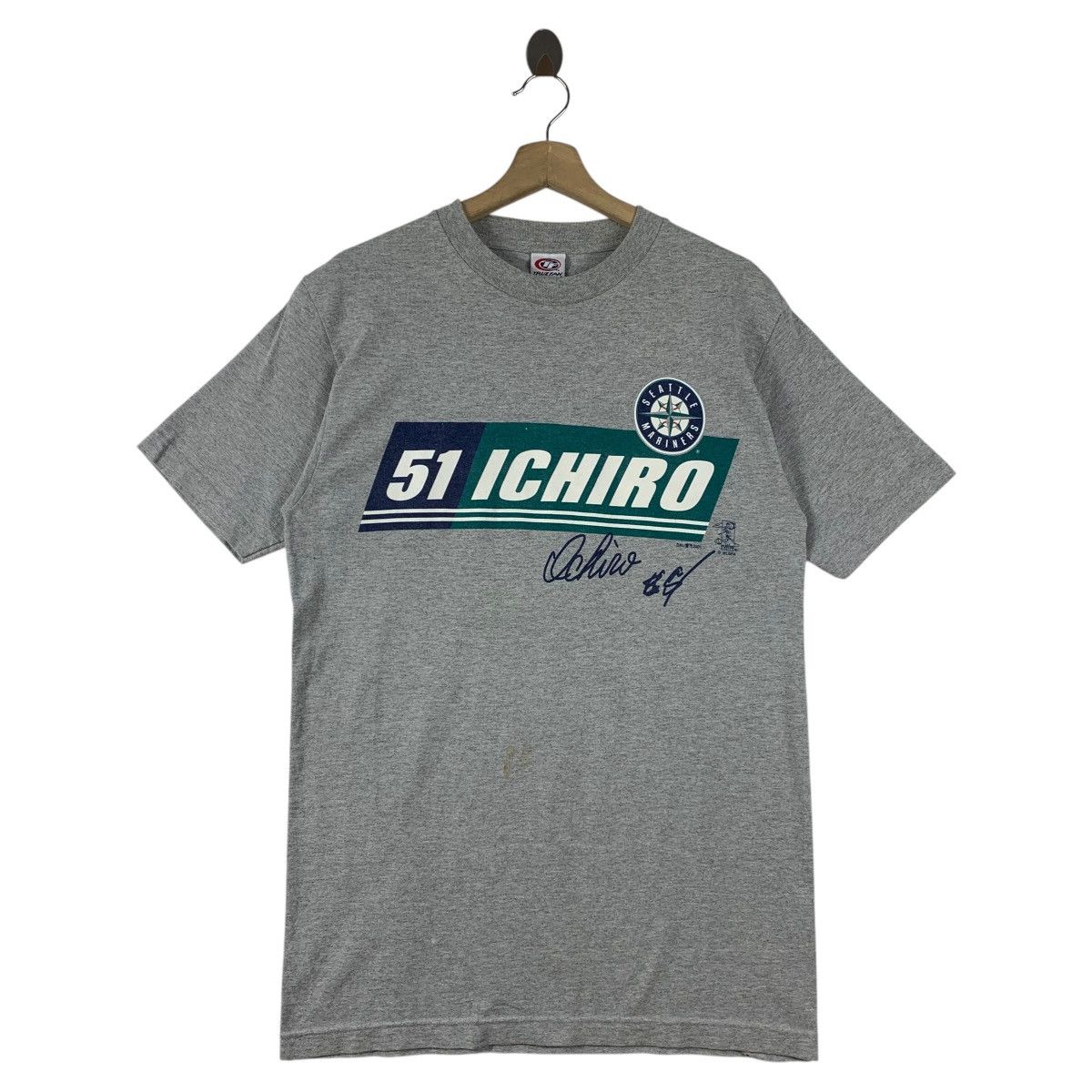 NBA × Vintage Vintage 90s SEATTLE MARINERS Ichiro printed tee Size US M / EU 48-50 / 2 - 1 Thumbnail