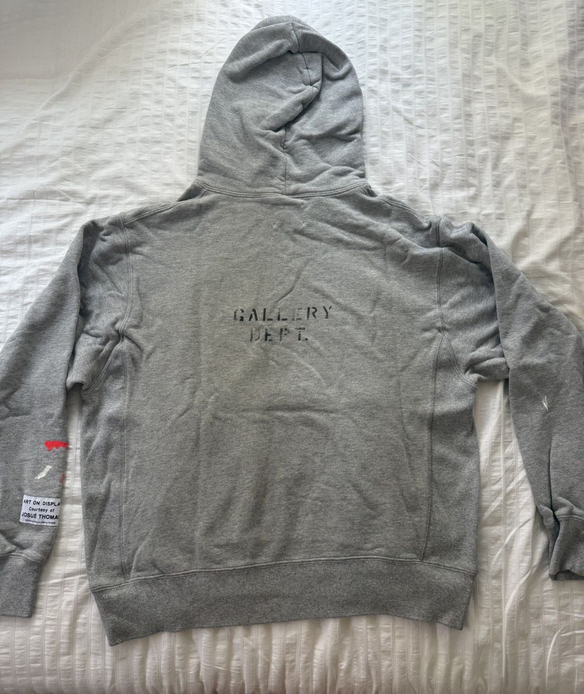 Gallery Dept. DEPT LOGO PAINTED HOODIE. Size US L / EU 52-54 / 3 - 4 Thumbnail
