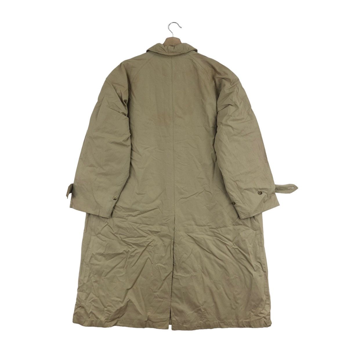 Vtg BURBERRY COMMANDER II Nova Checks Trench Coat Parka