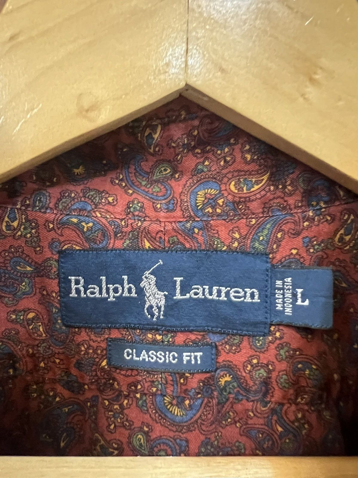 Polo Ralph Lauren Polo Ralph Lauren Full Print Shirts Size US L / EU 52-54 / 3 - 5 Thumbnail