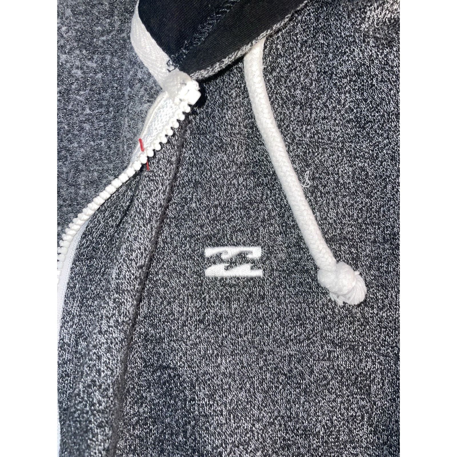 Billabong Billabong Grey Full Zip Hoodie Medium, M, Heather Gray Size US M / EU 48-50 / 2 - 8 Thumbnail