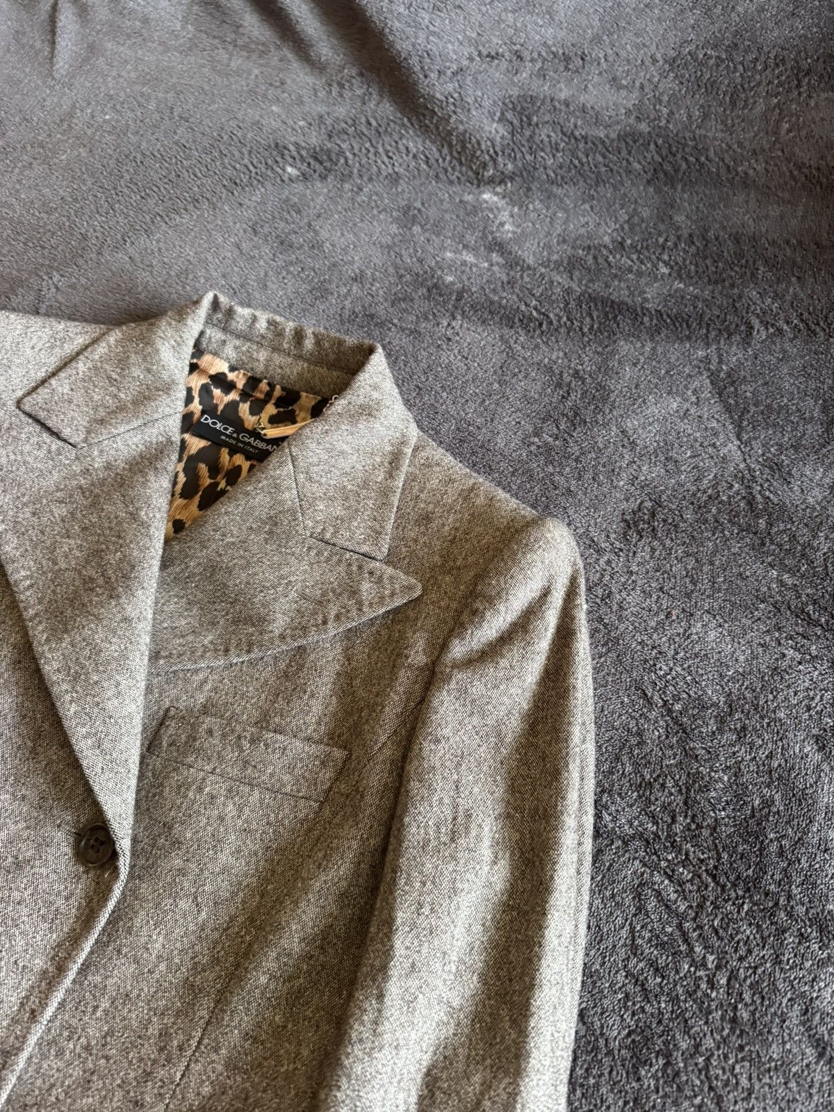 Dolce & Gabbana × Vintage Dolce Gabbana vintage double-breasted wool woman's blazer Size S / US 4 / IT 40 - 4 Thumbnail