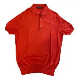 image of Loro Piana O1W1Db10224 Polo Shirts In Argilla, Men's (Size Medium)