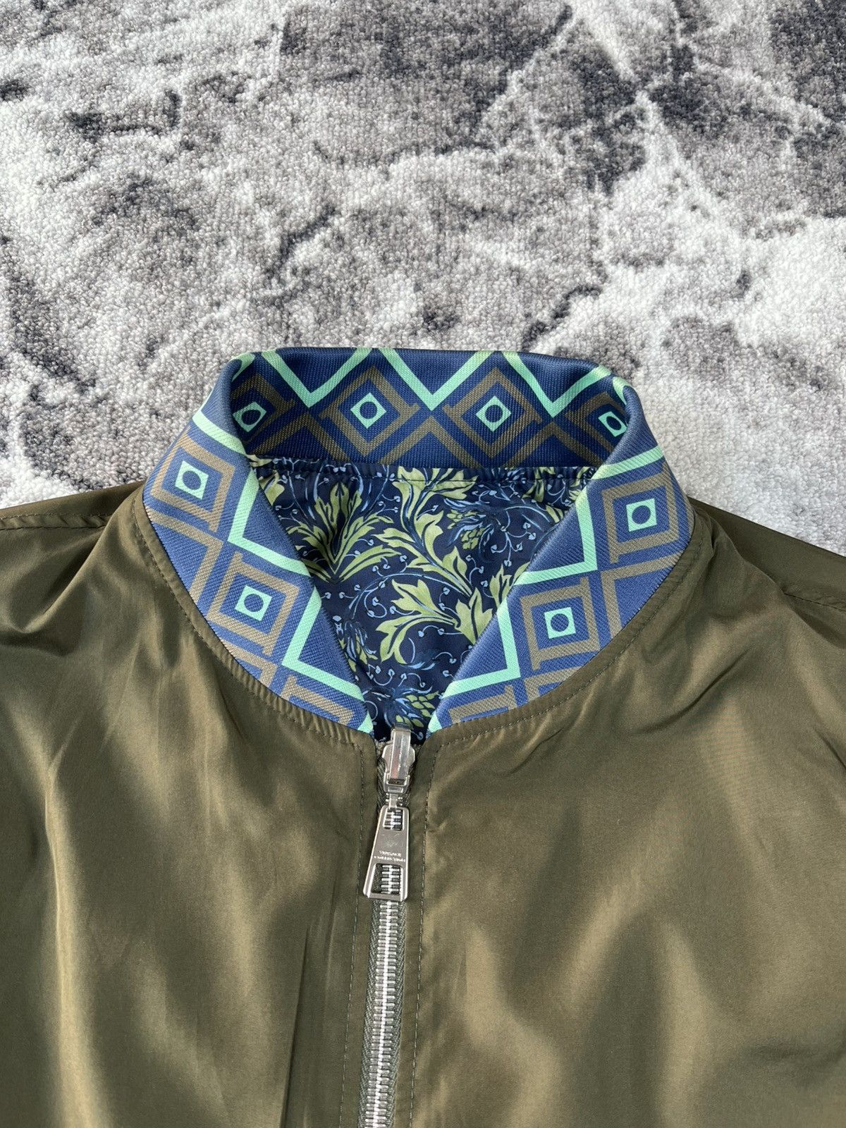 Versace VERSACE Collection Reversible Baroque Bomber Jacket Size US L / EU 52-54 / 3 - 17 Thumbnail