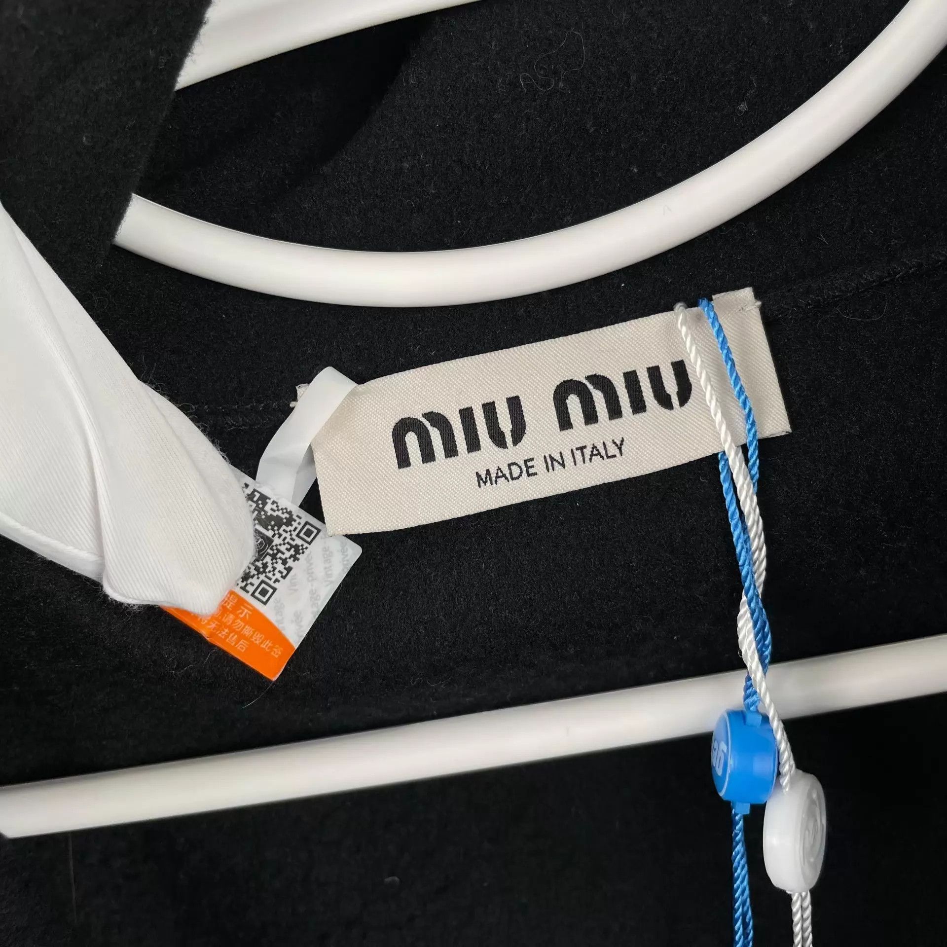 Miu Miu MIU MIU Black Fleece Chest Logo Jacket Size XS / US 0-2 / IT 36-38 - 3 Thumbnail