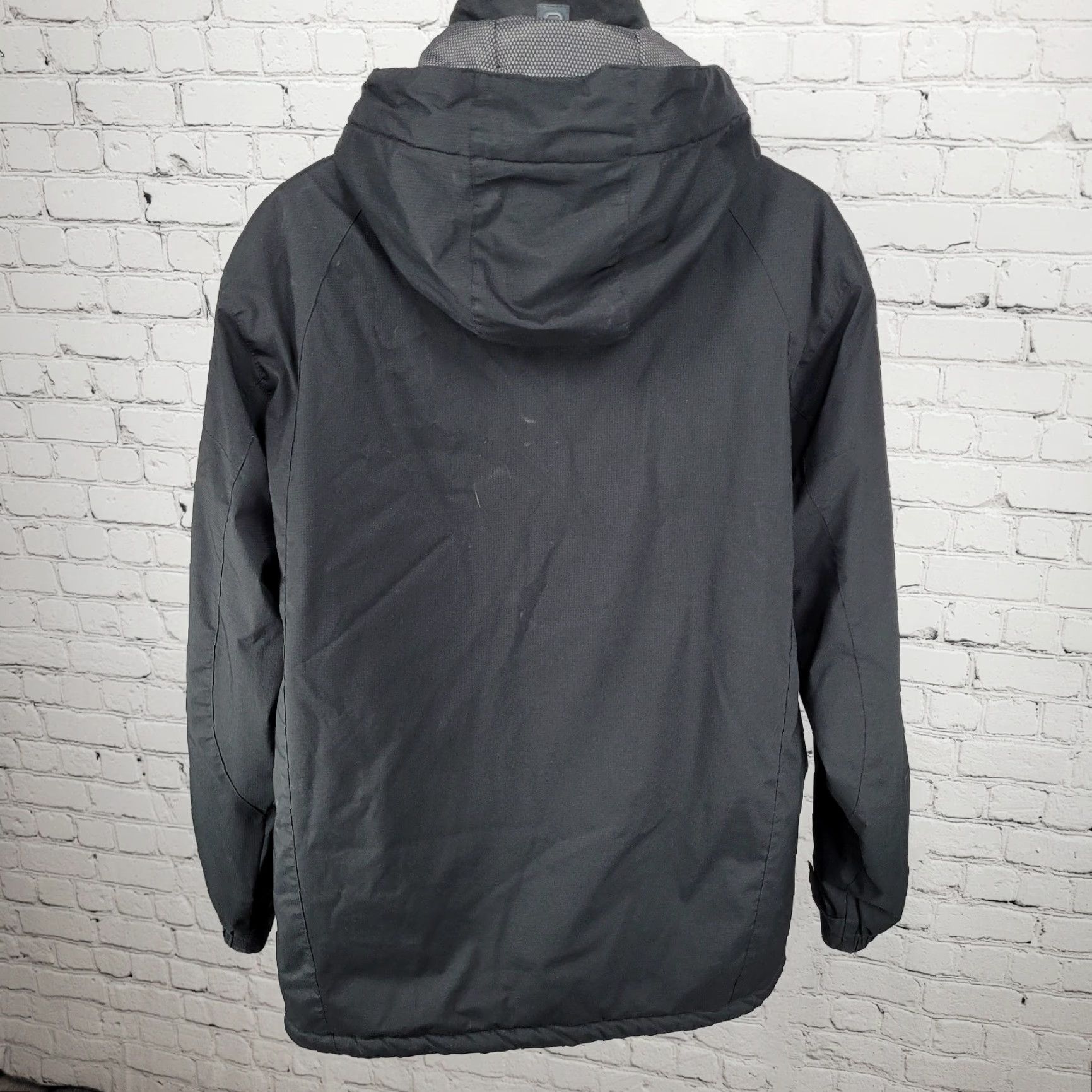 Free Country Free Country Black Insulated Removable Hood Inner Pockets Jacket Medium M Size US M / EU 48-50 / 2 - 2 Thumbnail