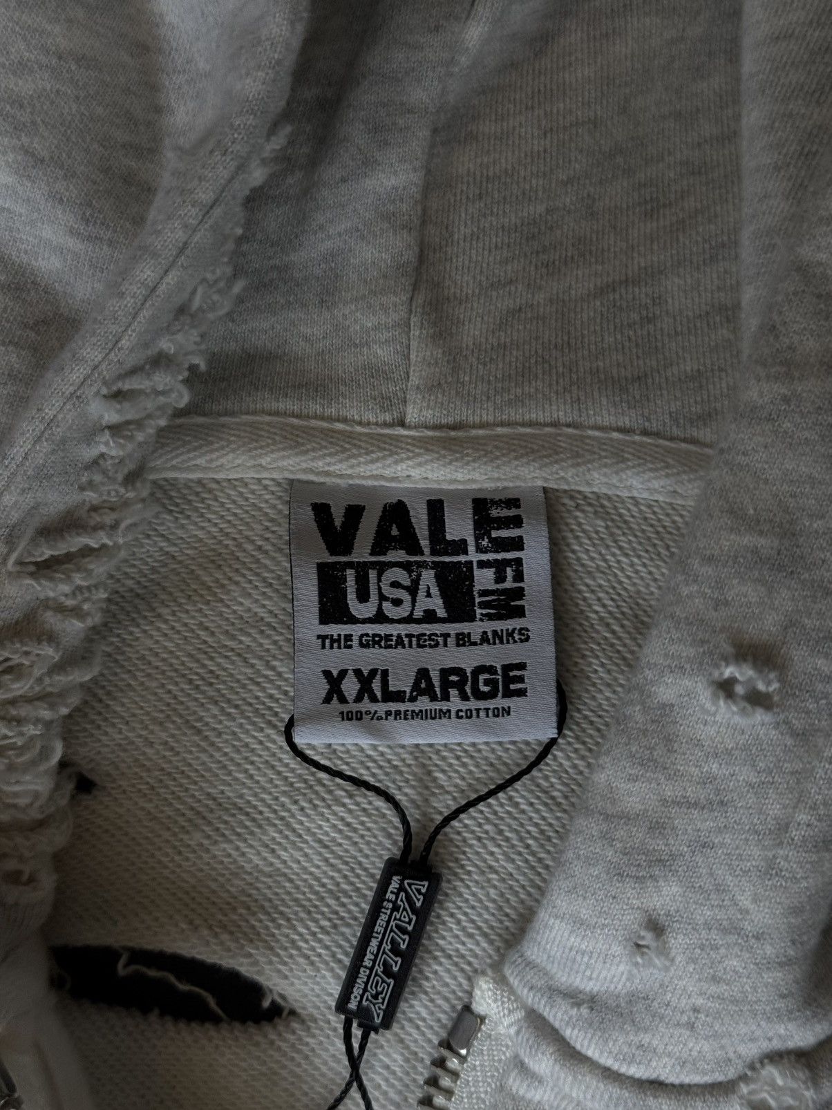 Vale Vale Valley Destroyer Hoodie Distressed Size XXL (NEW) Size US XXL / EU 58 / 5 - 9 Thumbnail