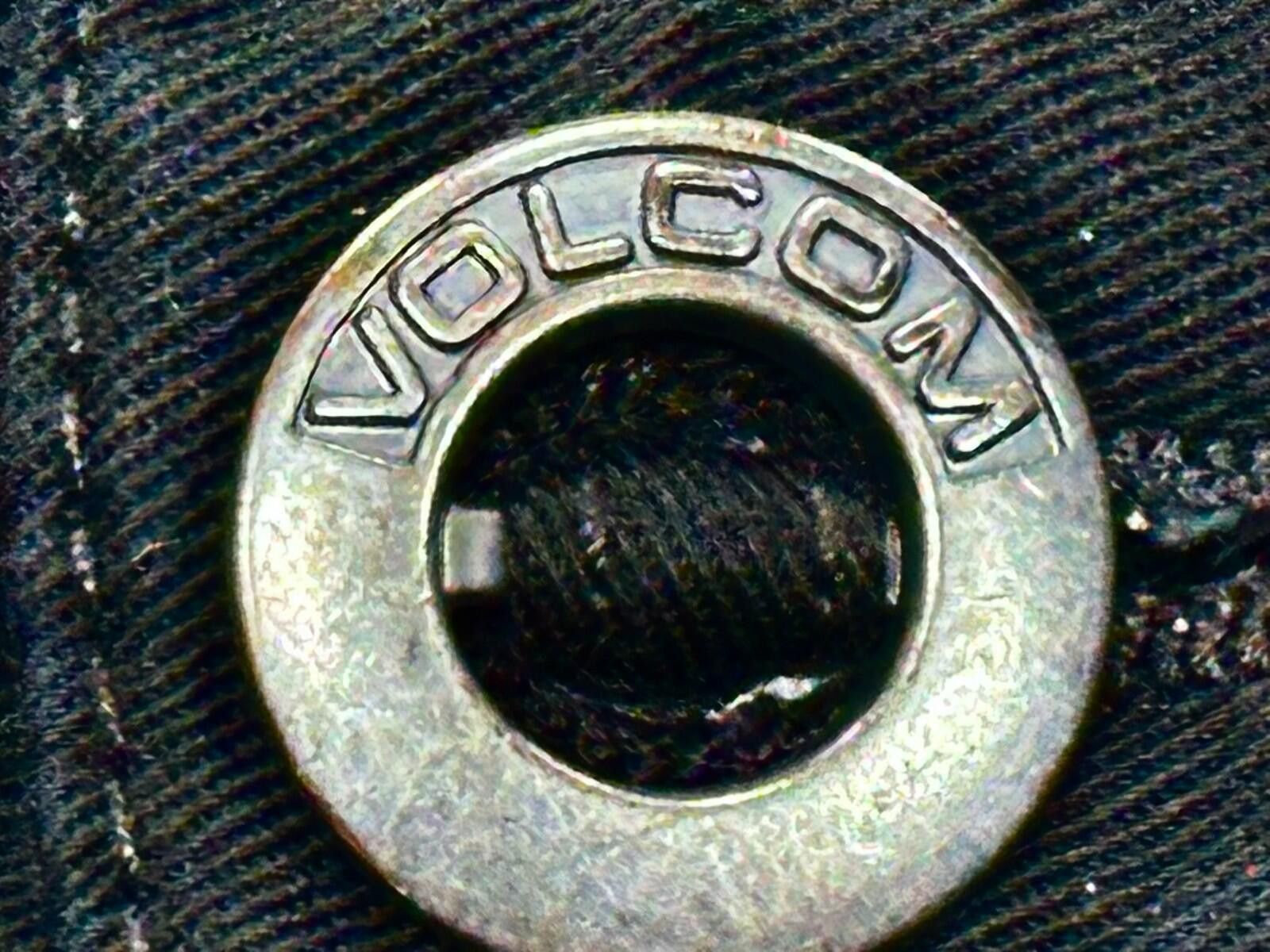 Volcom Volcom Flat Embroidered Cotton/Poly Chinos Black Mens 42/34 Size US 42 / EU 58 - 7 Thumbnail