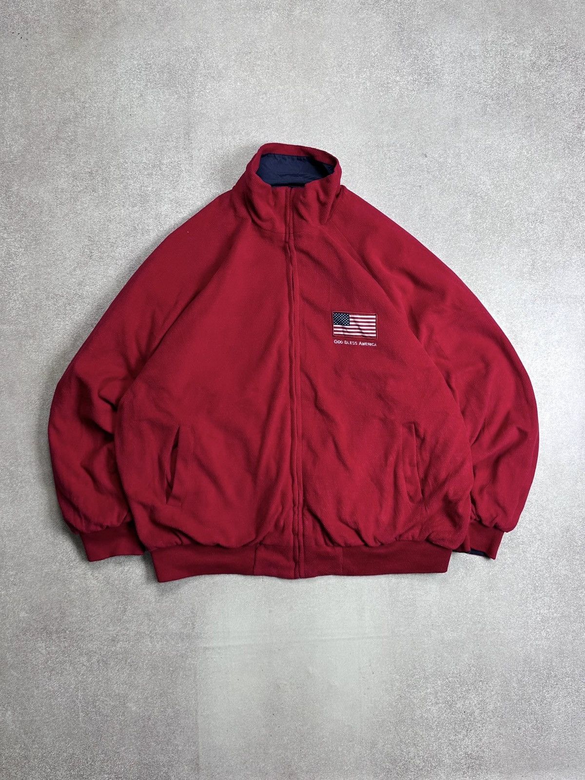 Vintage Vintage USA Eagle Reversible Bomber Jacket XL Size US XL / EU 56 / 4 - 3 Thumbnail