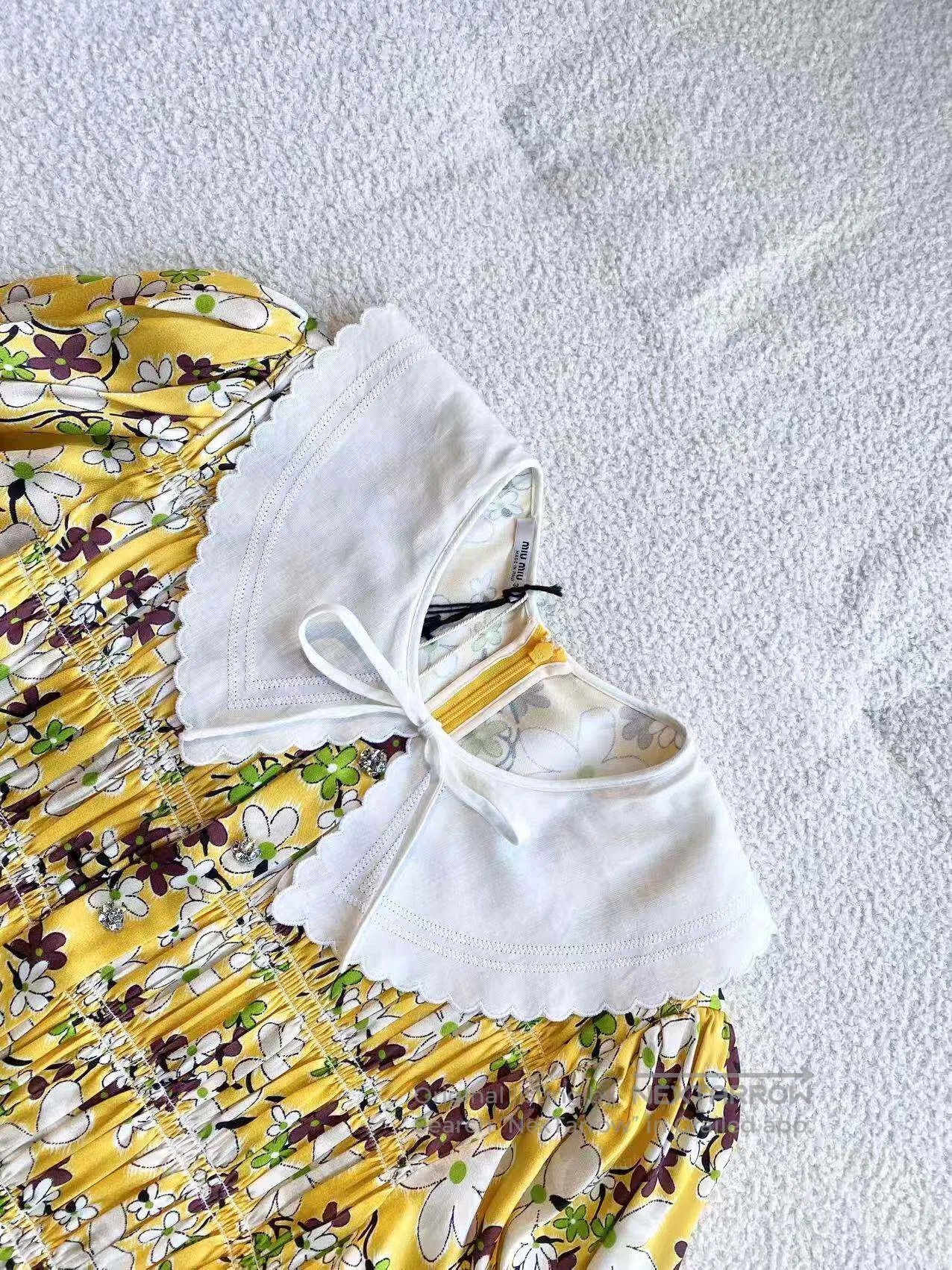 Miu Miu Miu Miu floral dress| Size XS / US 0-2 / IT 36-38 - 4 Thumbnail