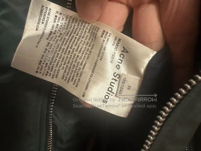 Acne Studios Acne Studios Flight Jacket (Cotton-Padded) Size US XL / EU 56 / 4 - 5 Thumbnail
