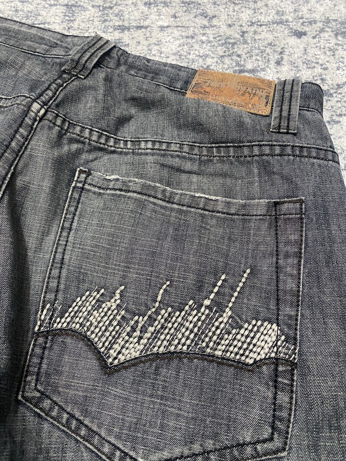 Japanese Brand × Vintage Washed Denim jeans IDPDT in The heart of las vegas strip Size US 32 / EU 48 - 5 Thumbnail