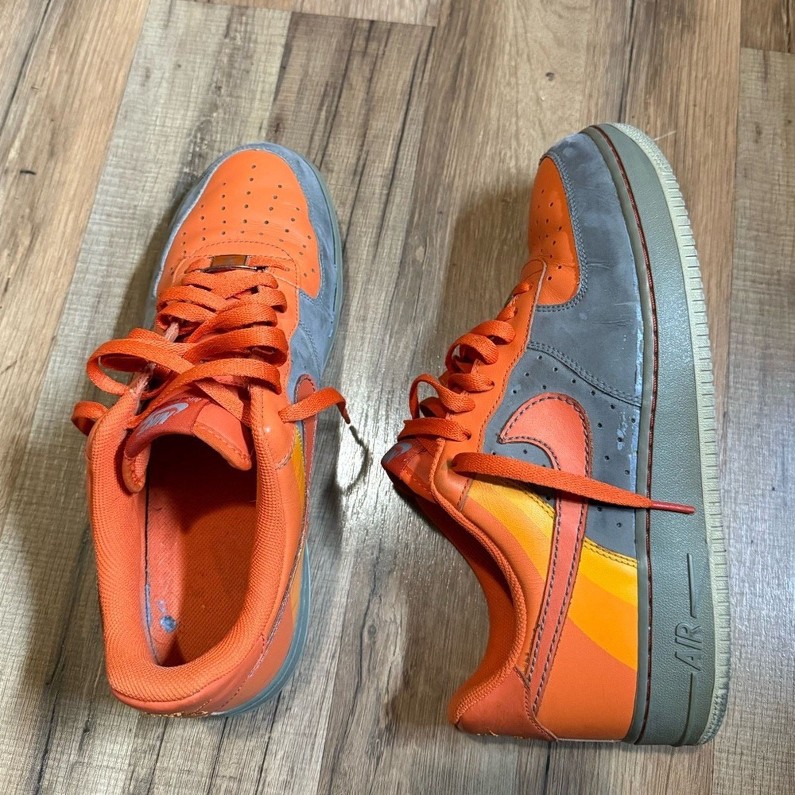 Nike 2007 Nike Air Force 1 Suns Barkley Pack Size US 11 / EU 44 - 3 Thumbnail