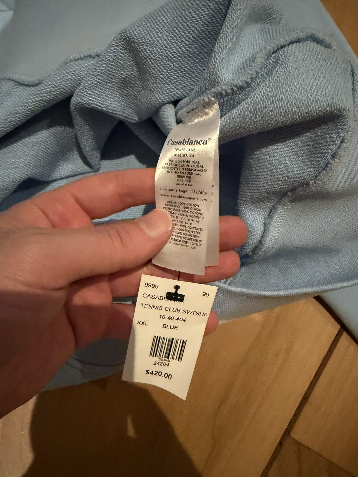 Casablanca Casablanca Tennis Club Sweatshirt Size US XXL / EU 58 / 5 - 3 Thumbnail