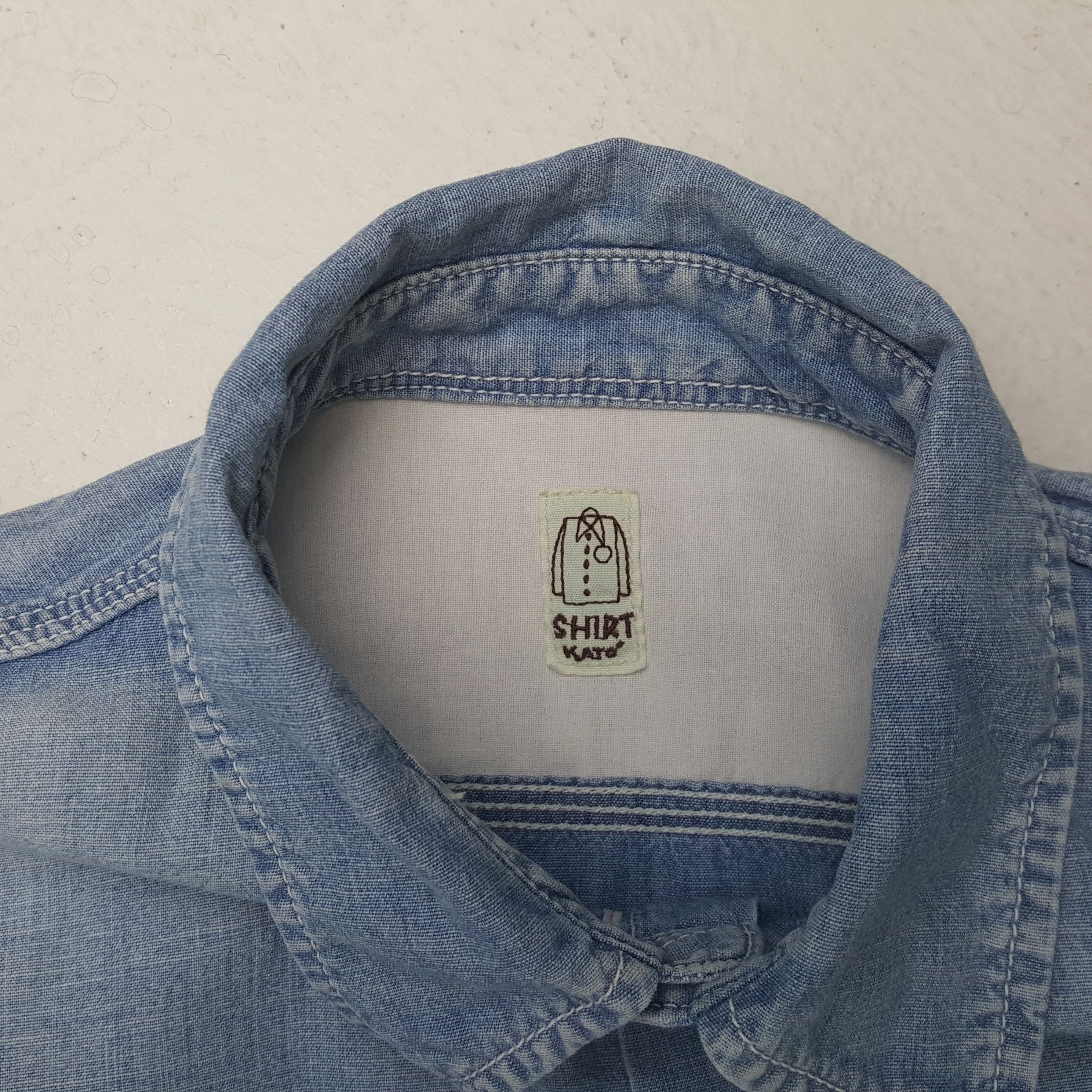 Vintage SHIRT TARO Japanese Brand Casual Shirt 31 Size US M / EU 48-50 / 2 - 5 Thumbnail
