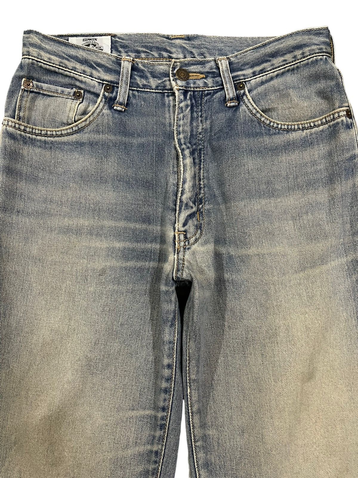 Edwin Vintage Edwin Classic Blue Wash Style Baggy Jeans Size US 30 / EU 46 - 3 Thumbnail