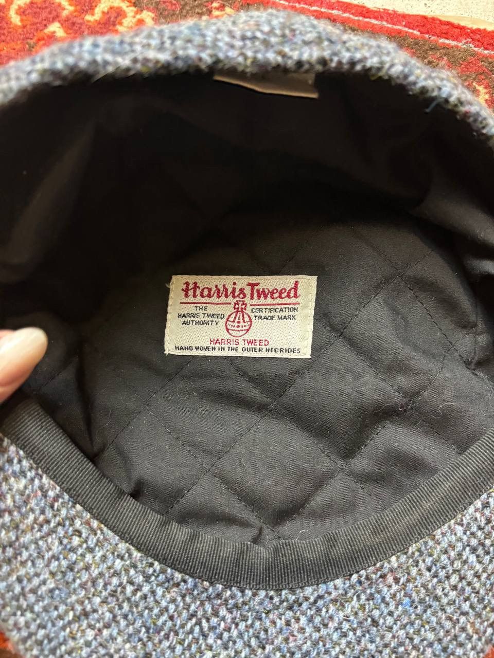 Harris Tweed × Vintage Vintage Y2K Harris Tweed Wool Hooligan Cap Size ONE SIZE - 7 Thumbnail