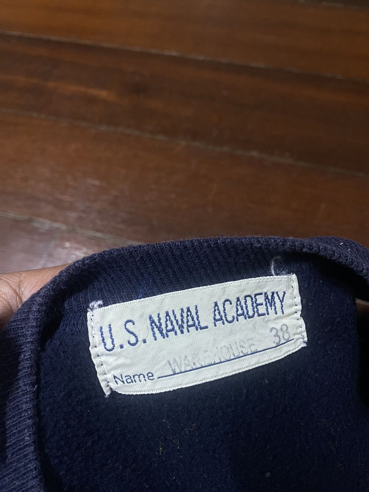 Warehouse Rare WAREHOUSE us naval academy N big logo sleeve less Size US M / EU 48-50 / 2 - 9 Thumbnail