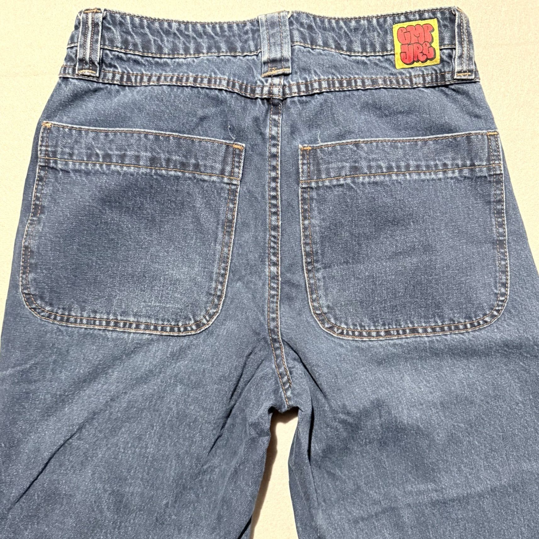 Empyre Empyre Jeans Men Blue Medium Wash Denim Relaxed Baggy 28 Zip Fly 5-Pocket Design Straight Shirt? Size US 28 / EU 44 - 6 Thumbnail