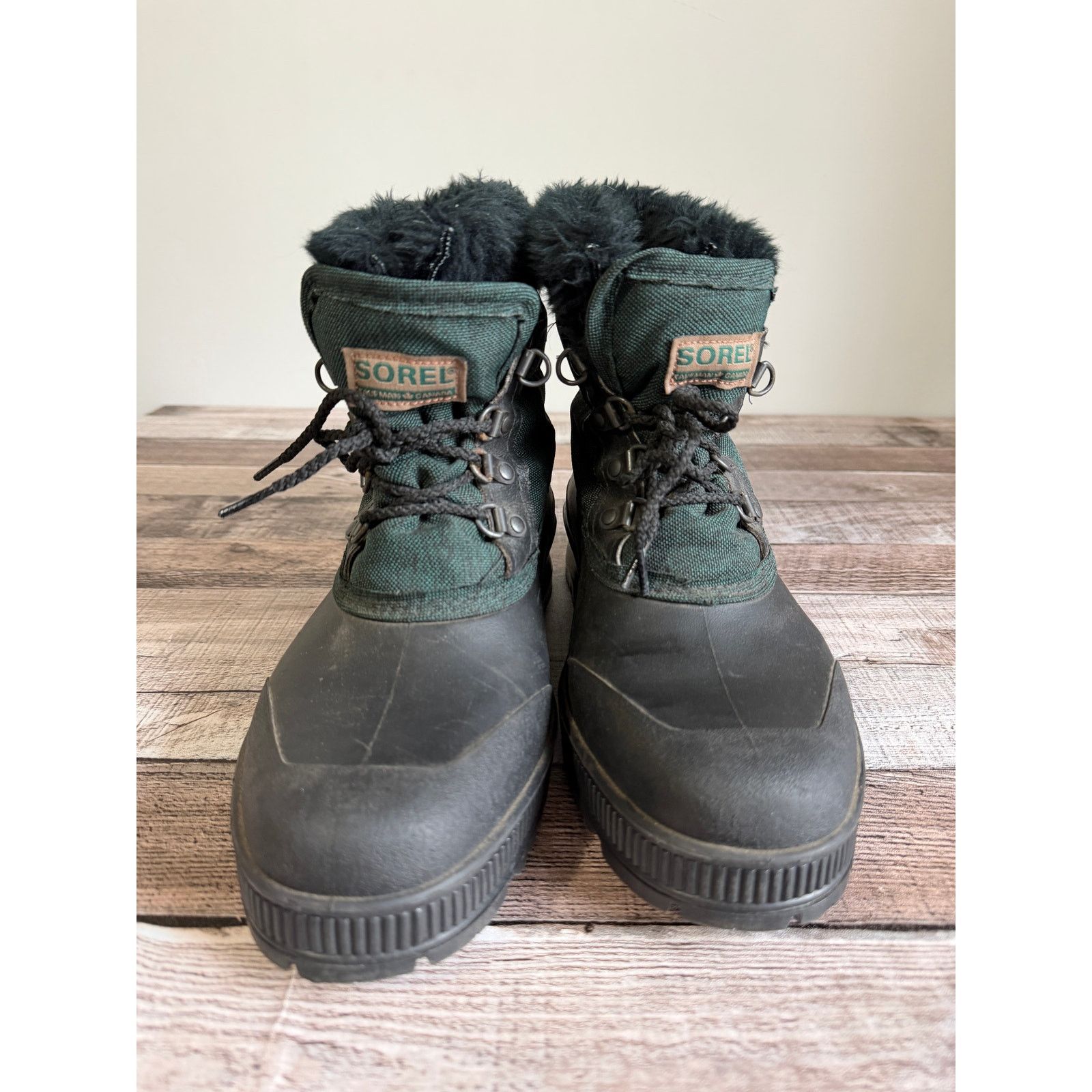 SOREL Sorel Dark Green and Black Winter Boots Women's Size 11 Size US 11 / IT 41 - 2 Thumbnail