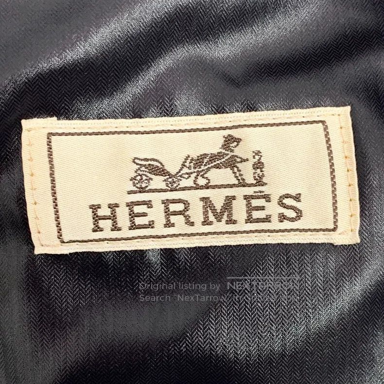 Hermes Hermes Black Cotton Hooded Single Breasted Sleeveless Down Size US L / EU 52-54 / 3 - 5 Thumbnail