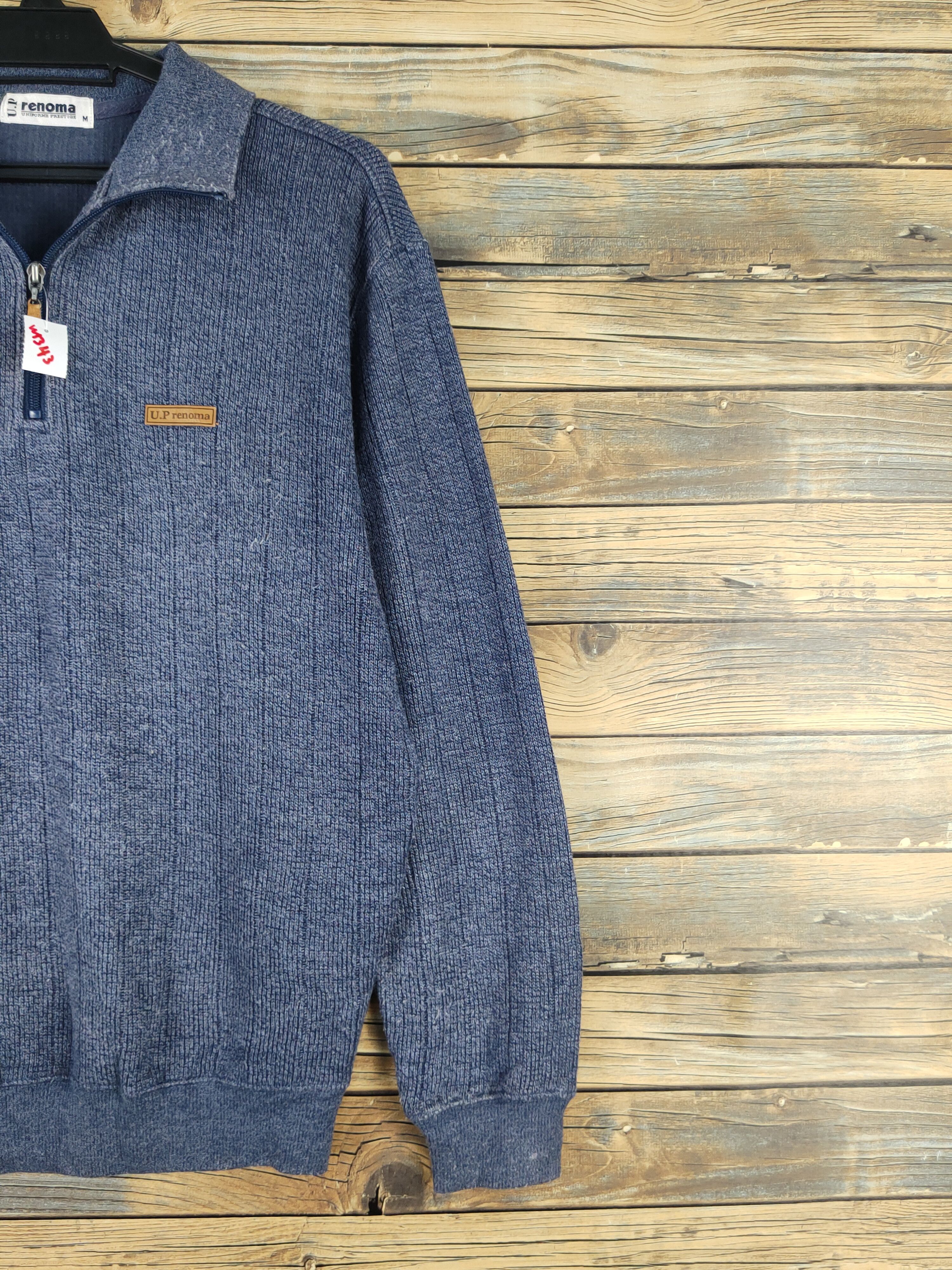Renoma Renoma Blue Knitwear Sweatshirts #W1343 Size US M / EU 48-50 / 2 - 6 Thumbnail