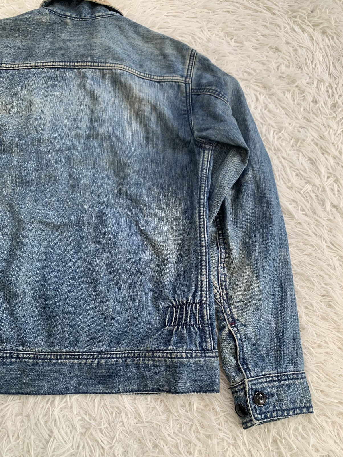 Japanese Brand Vintage Flash Report Denim Jacket Blanket Inner Size US M / EU 48-50 / 2 - 8 Thumbnail