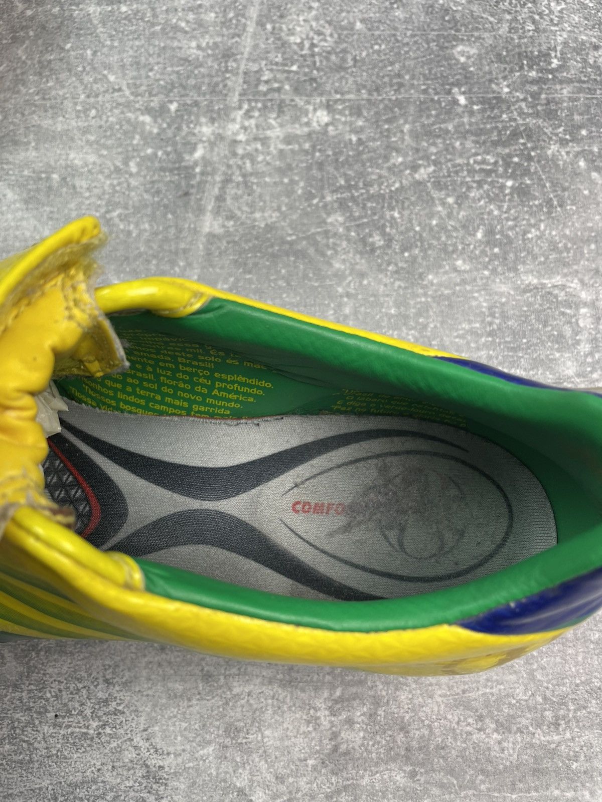 Adidas Adidas Tunit +F50 Brazil World Cup Limited Football Boots Size US 7 / EU 40 - 13 Thumbnail
