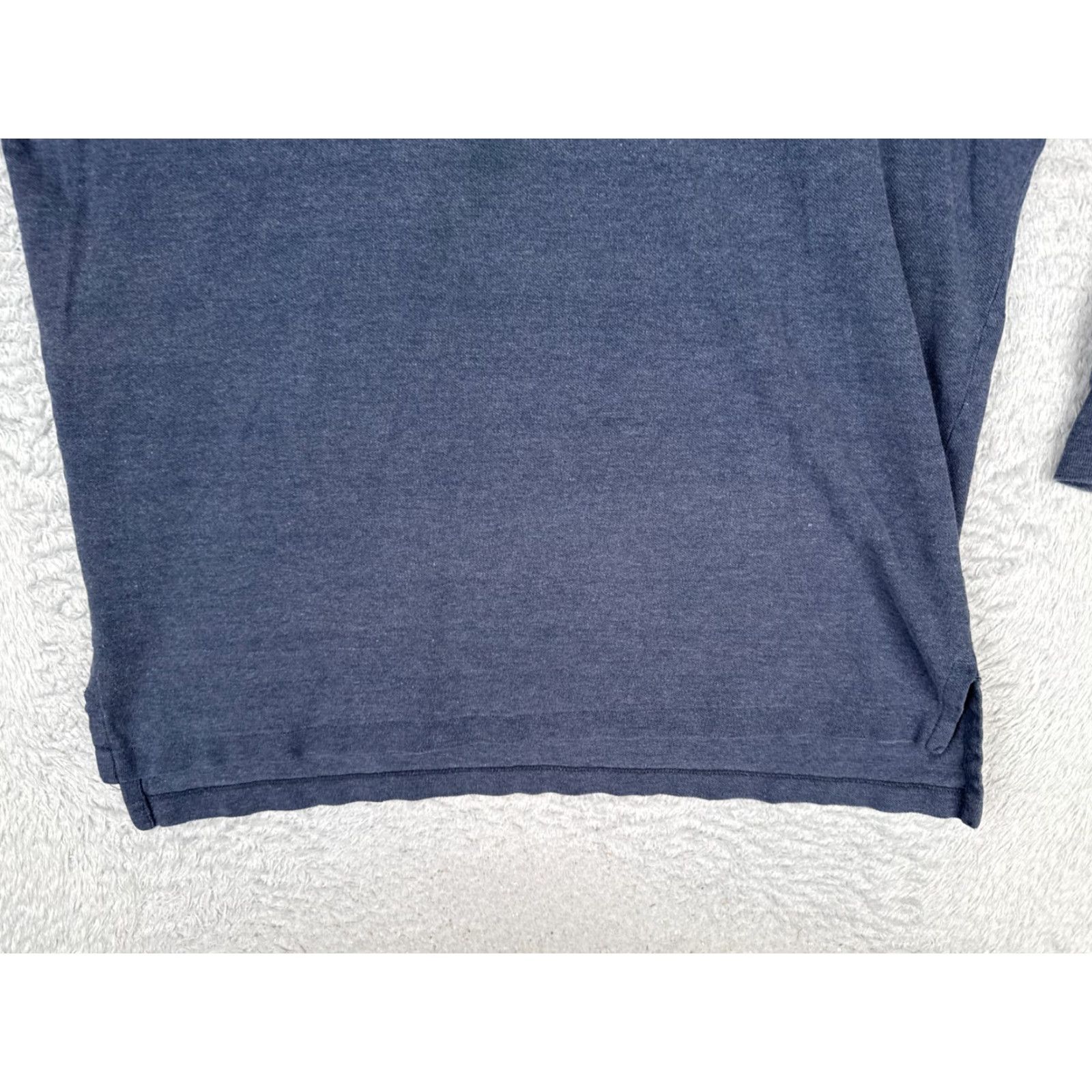 Polo Ralph Lauren VINTAGE Polo Ralph Lauren Shirt Men Large Blue Cotton Long Sleeve Pony Golf READ Size US L / EU 52-54 / 3 - 5 Thumbnail