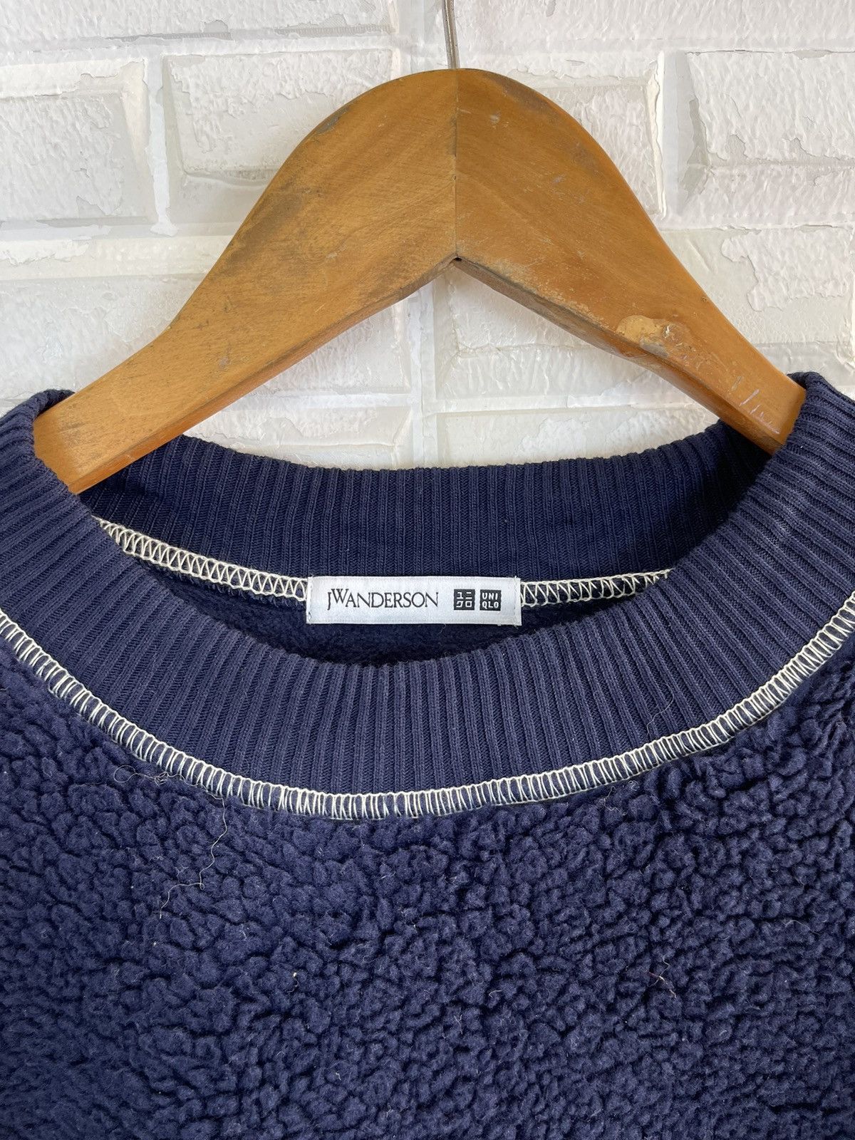 JW Anderson 00’ JW ANDERSON Sherpa Fleece Sweater Size US M / EU 48-50 / 2 - 5 Thumbnail