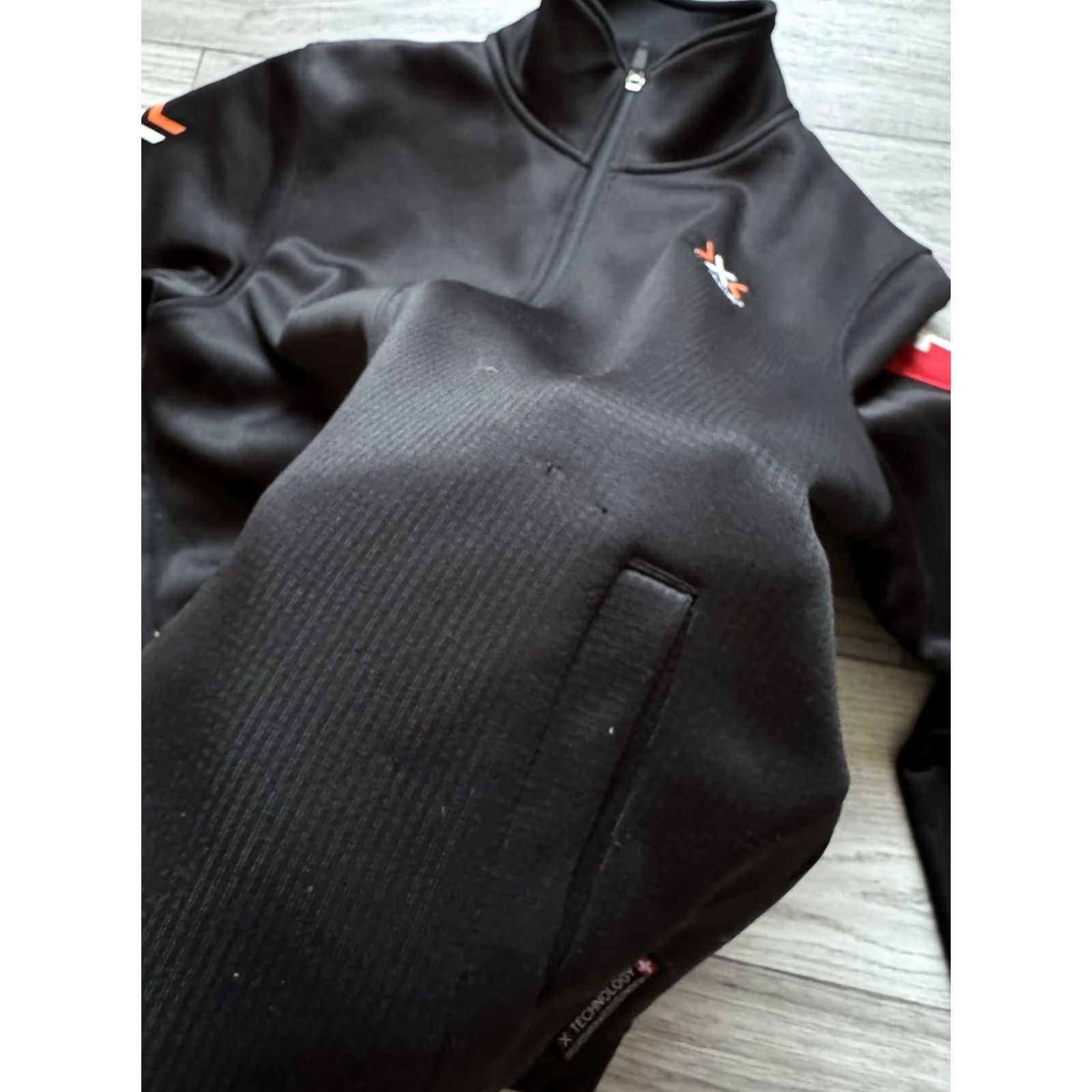 Vintage X-Bionic Men's Sweatshirt Full Zip Track Top Jacket Black M Size US M / EU 48-50 / 2 - 5 Thumbnail