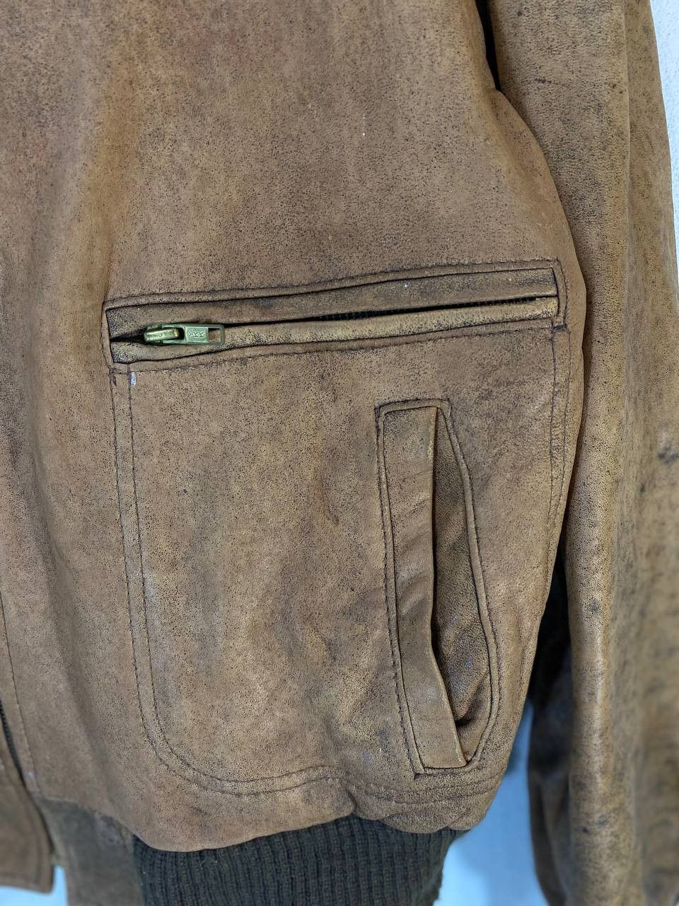 Leather Reed sportswear leathercraft process jacket made in usa Size US L / EU 52-54 / 3 - 3 Thumbnail