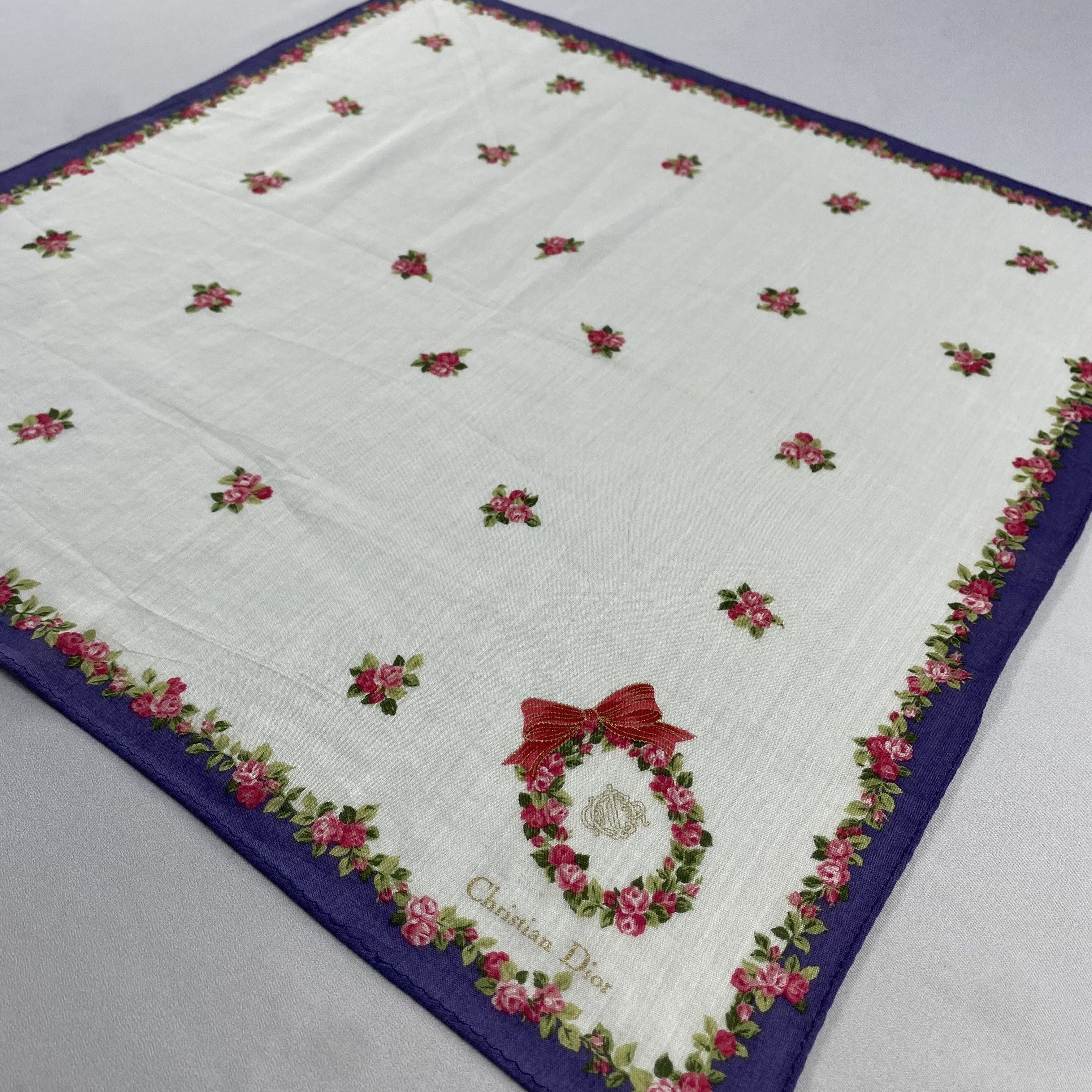 Vintage Christian Dior Monsieur Handkerchief / Neckerchief-P1893 Size ONE SIZE - 2 Thumbnail