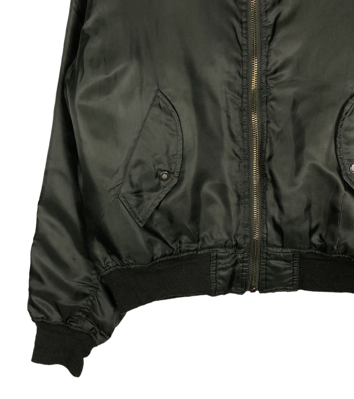 Vintage 🔥VINTAGE REVERSIBLE BOMBER JACKET MILITARY GARMENTS Size US L / EU 52-54 / 3 - 4 Thumbnail