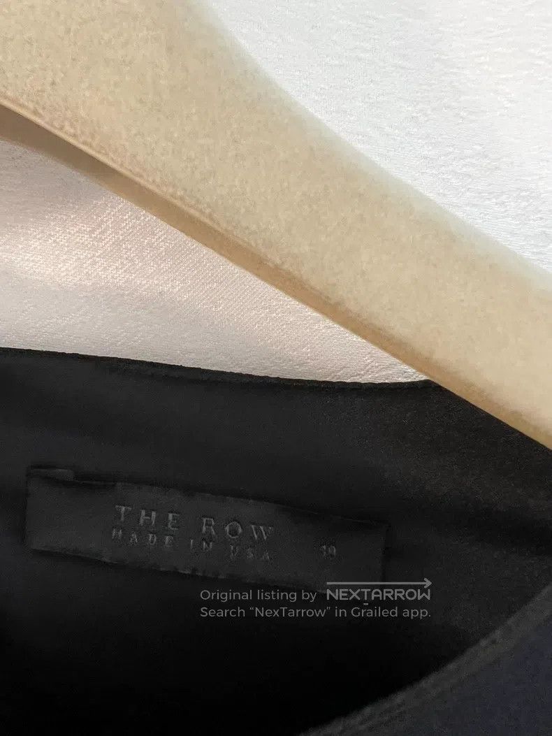 The Row The Row size 4 A black dress with a round neck Size S / US 4 / IT 40 - 6 Thumbnail
