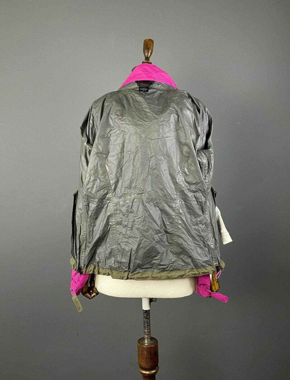 Nicole Miller Millet Dry Edge Windbreaker Jacket M US 10 UK 12 EU 40-42 Size M / US 6-8 / IT 42-44 - 10 Thumbnail