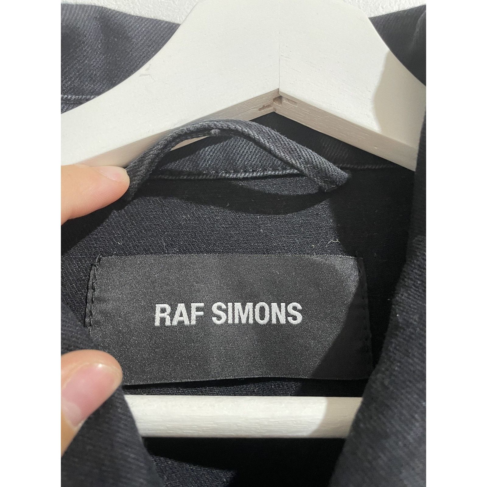 Raf Simons Raf Simons Oversized Jean Jacket Size Small Preowned Size US S / EU 44-46 / 1 - 3 Thumbnail
