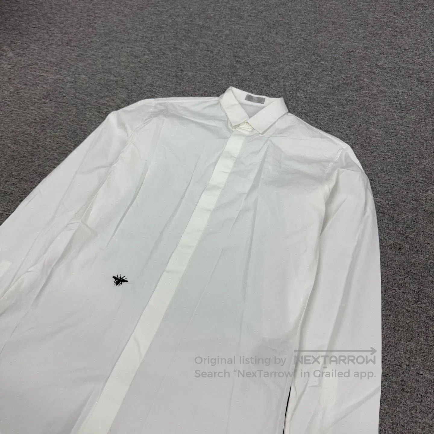 Dior DIOR Bee Embroidery White Long. Size S / US 4 / IT 40 - 7 Thumbnail