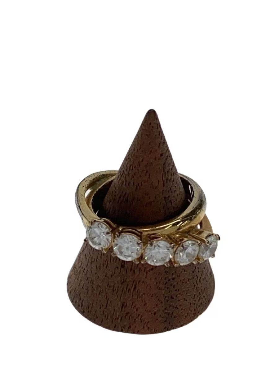 Maison Margiela Crystal Stone Layered Ring Size ONE SIZE - 1 Thumbnail
