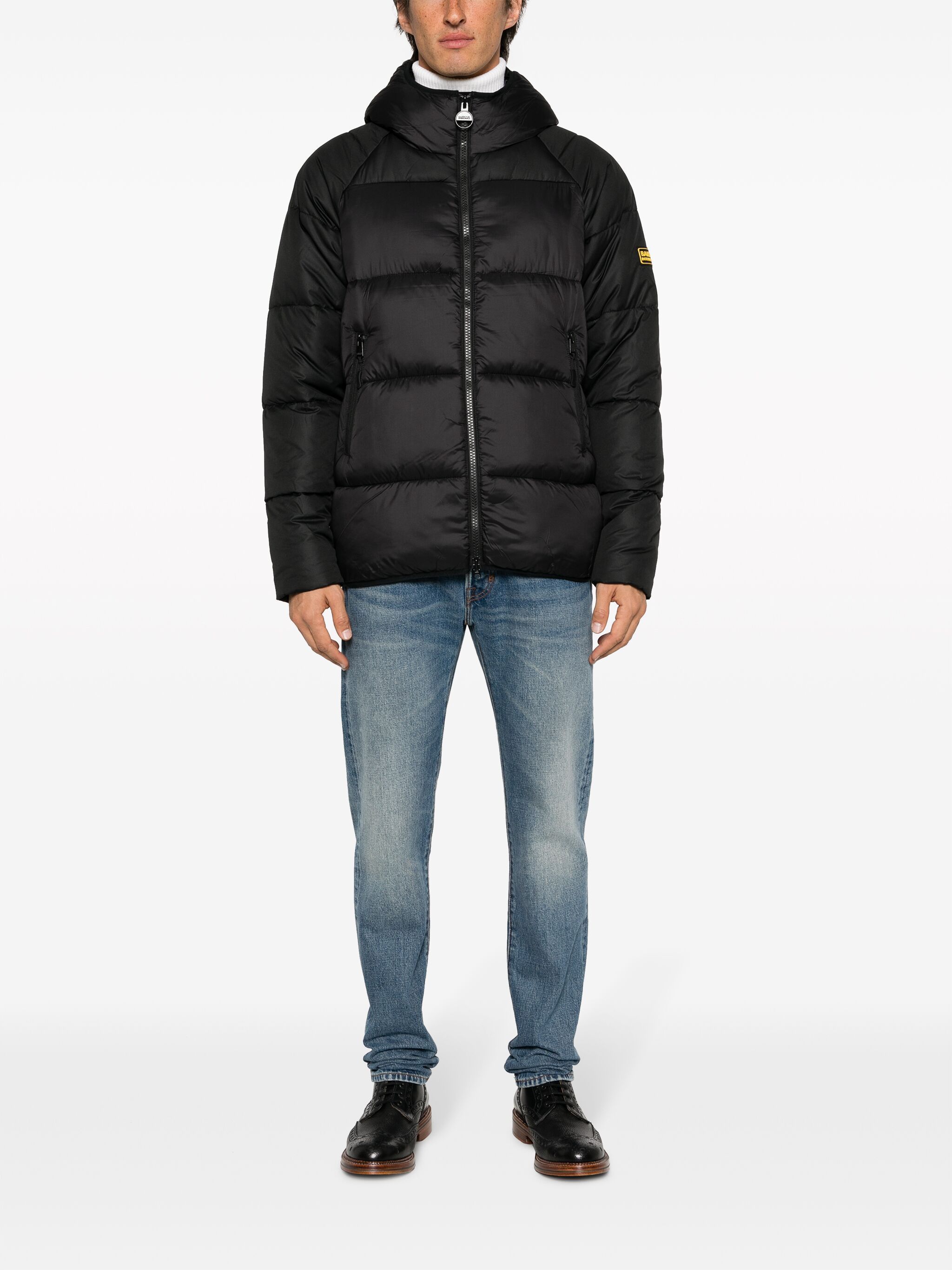 Barbour o1y1224 Logo Hoodie in Black Size US L / EU 52-54 / 3 - 2 Thumbnail